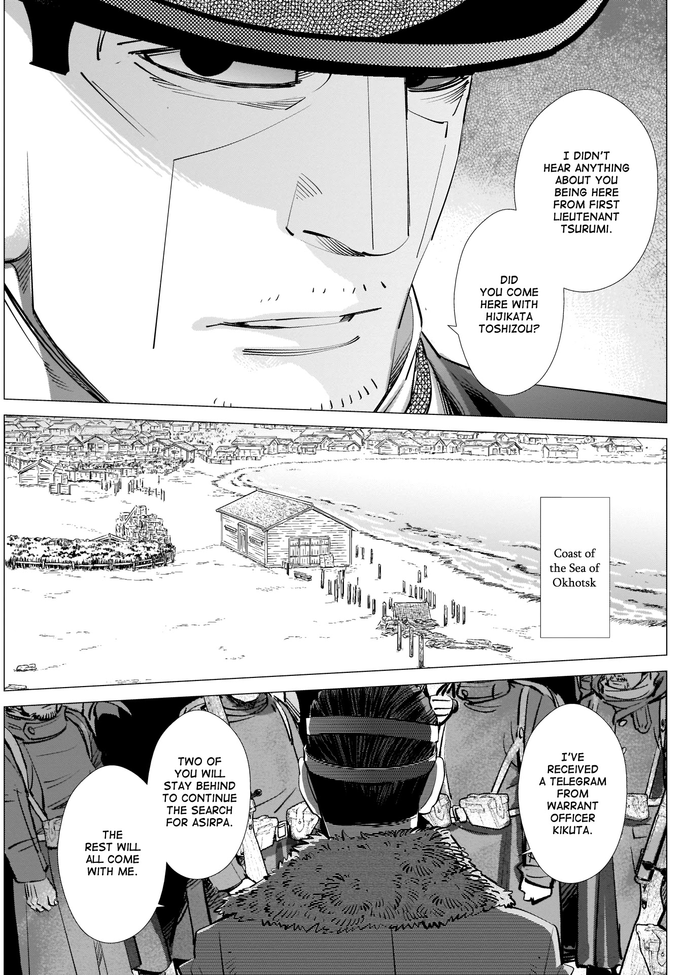 Golden Kamui Chapter 239 page 17 - Chapter 239: Discharge