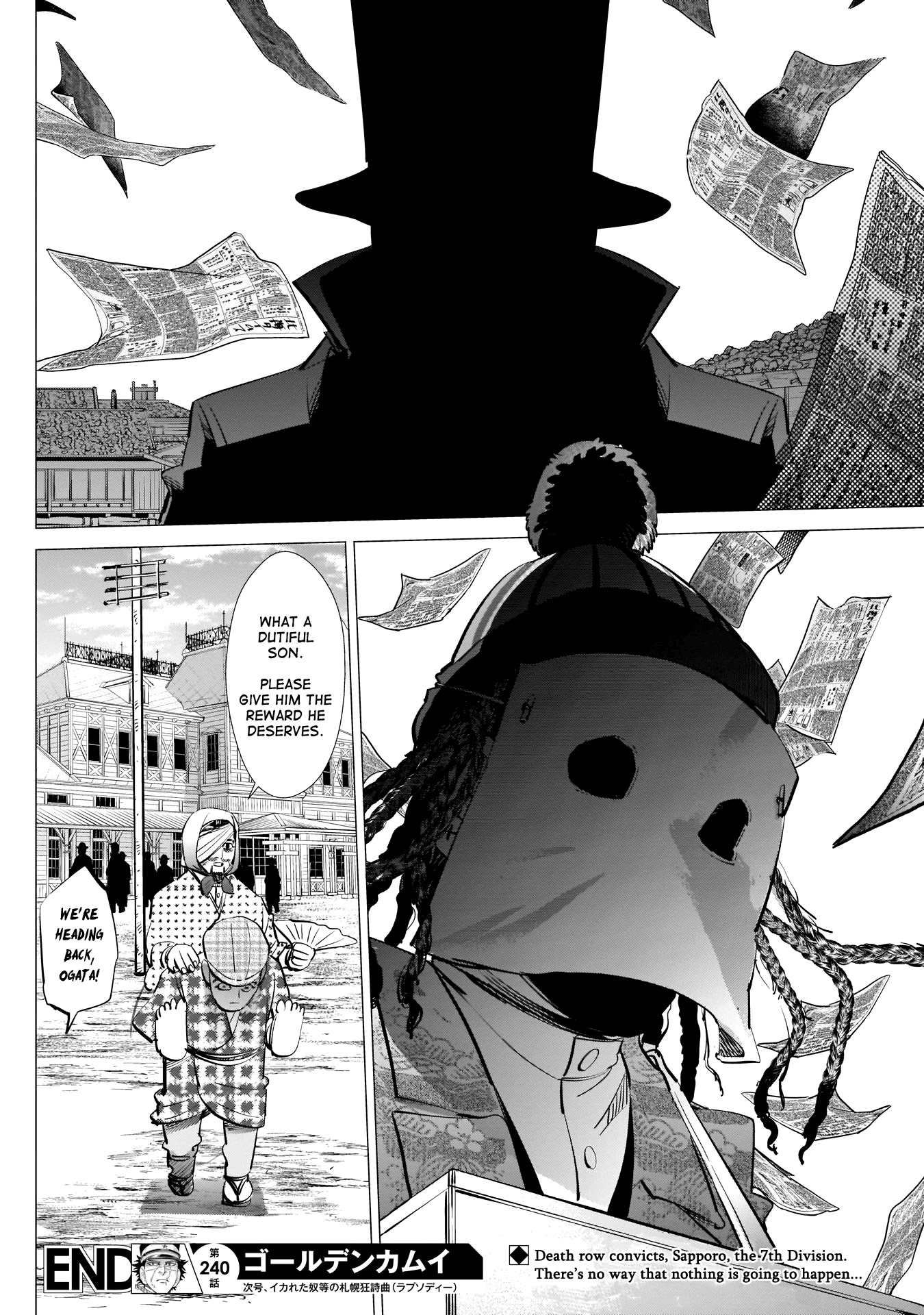 Golden Kamui Chapter 240 page 17 - Chapter 240: Warrant Officer Kikuta
