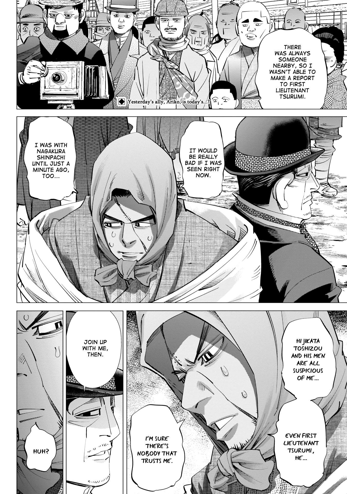 Golden Kamui Chapter 240 page 2 - Chapter 240: Warrant Officer Kikuta