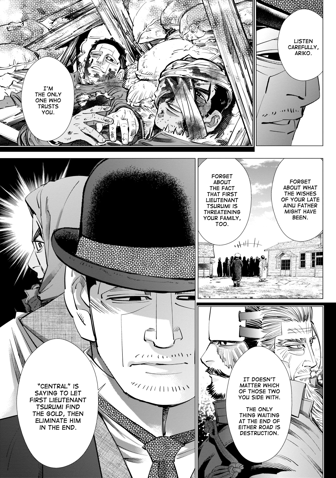 Golden Kamui Chapter 240 page 3 - Chapter 240: Warrant Officer Kikuta