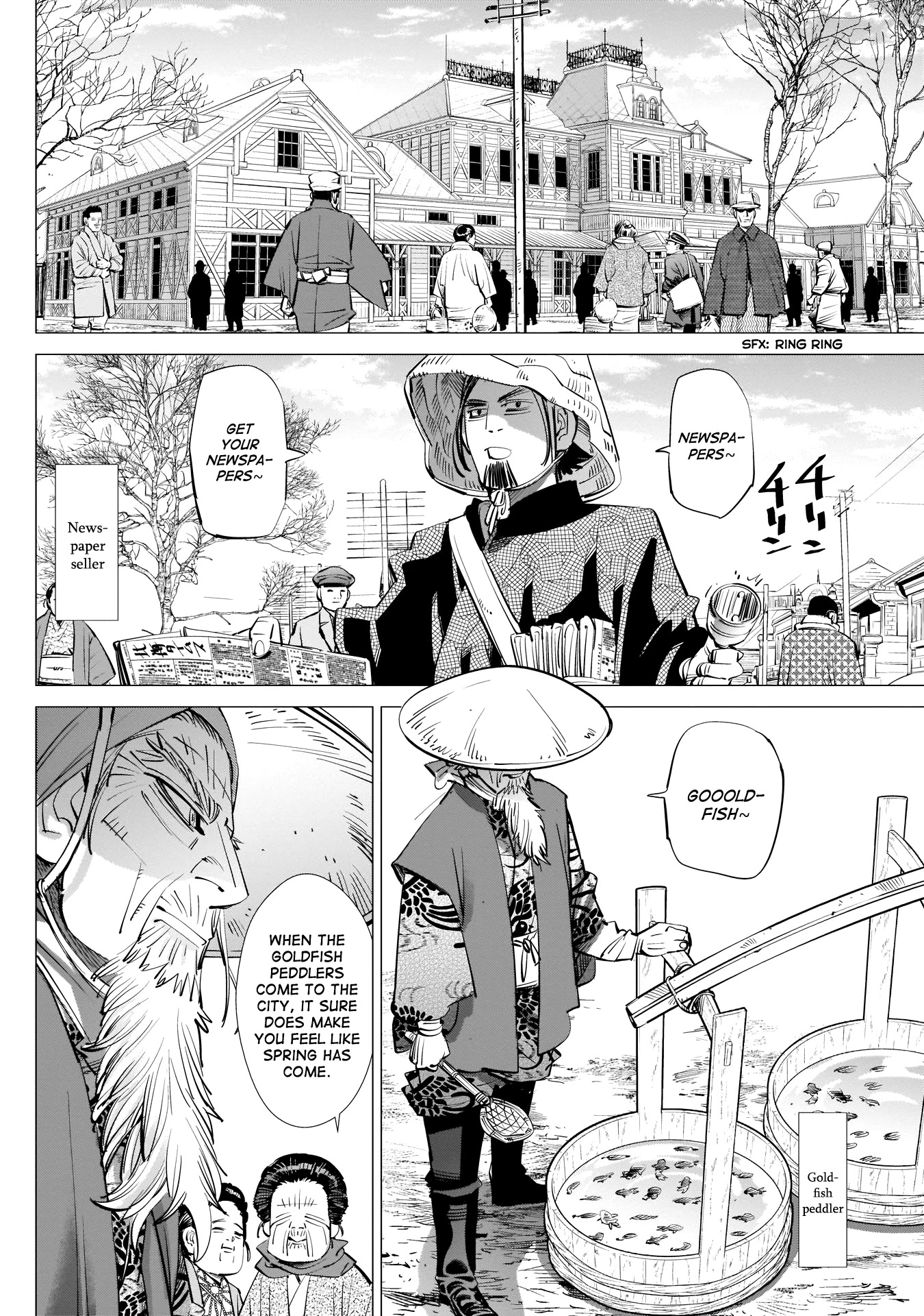 Golden Kamui Chapter 240 page 6 - Chapter 240: Warrant Officer Kikuta