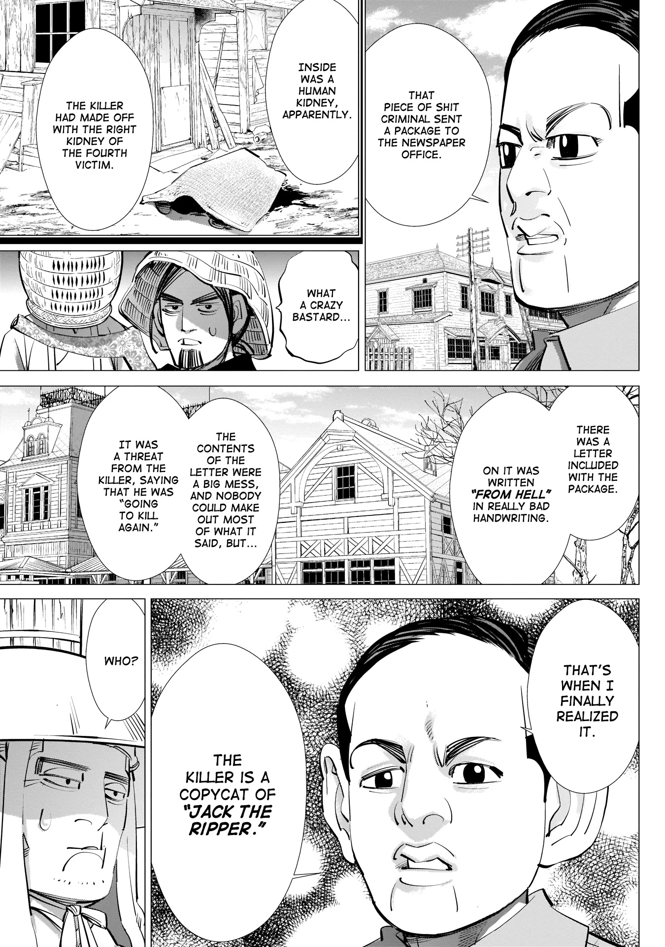 Golden Kamui Chapter 240 page 9 - Chapter 240: Warrant Officer Kikuta