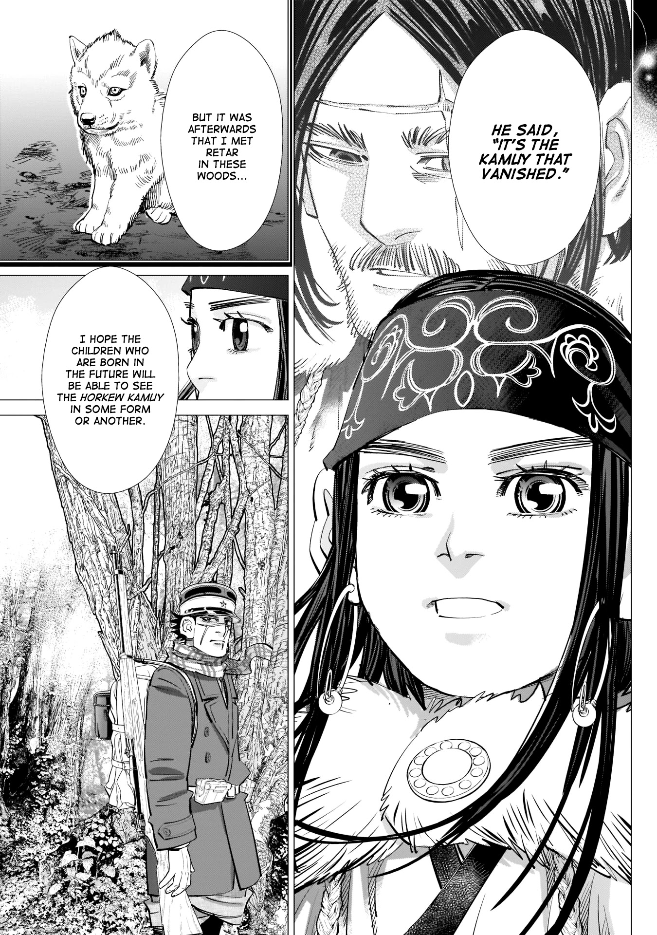 Golden Kamui Chapter 241 page 11 - Chapter 241: The Kamuy That Vanished