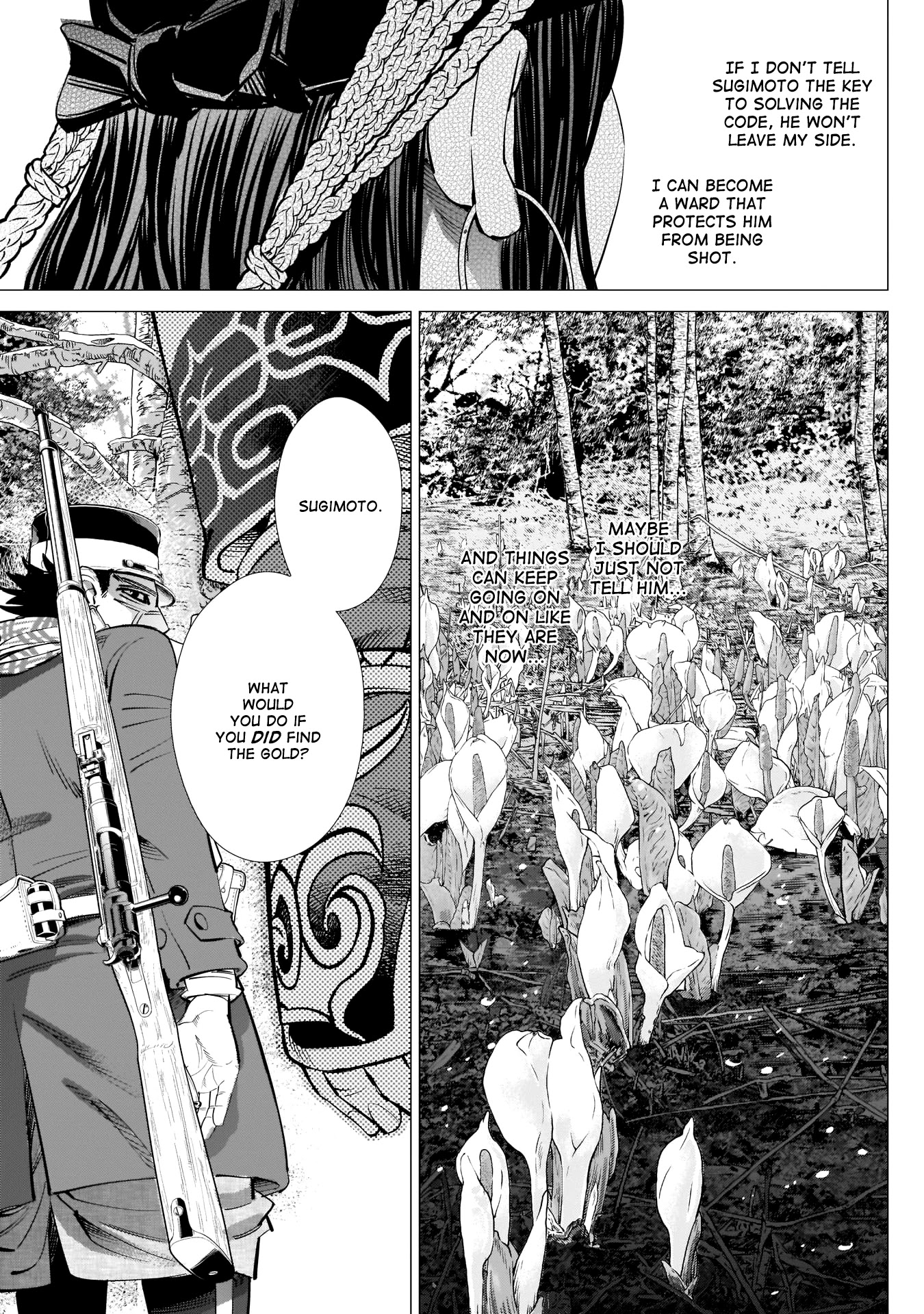 Golden Kamui Chapter 241 page 13 - Chapter 241: The Kamuy That Vanished