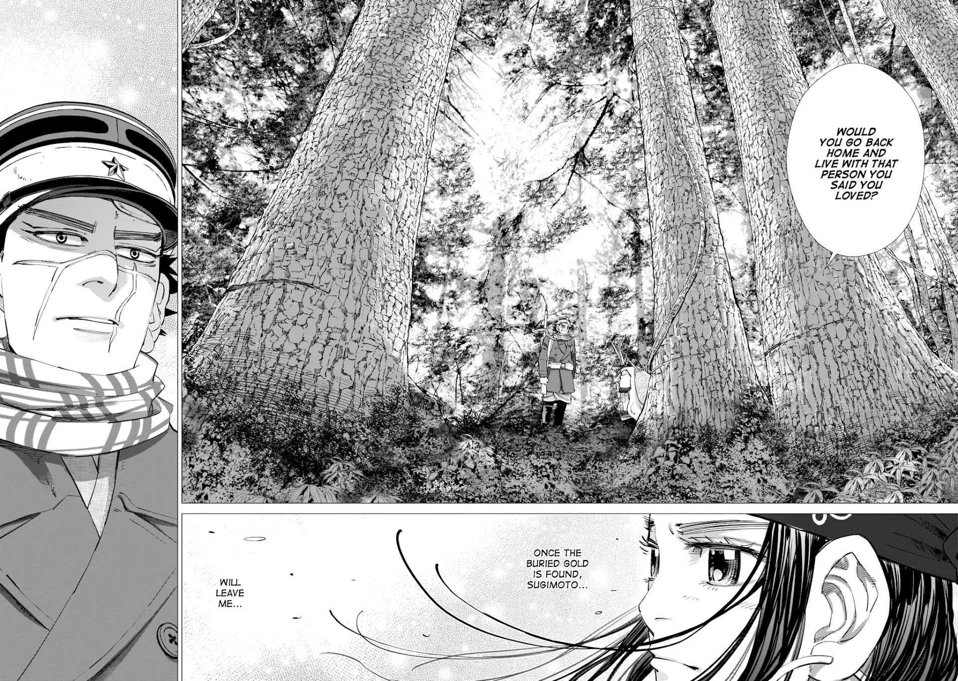Golden Kamui Chapter 241 page 14 - Chapter 241: The Kamuy That Vanished
