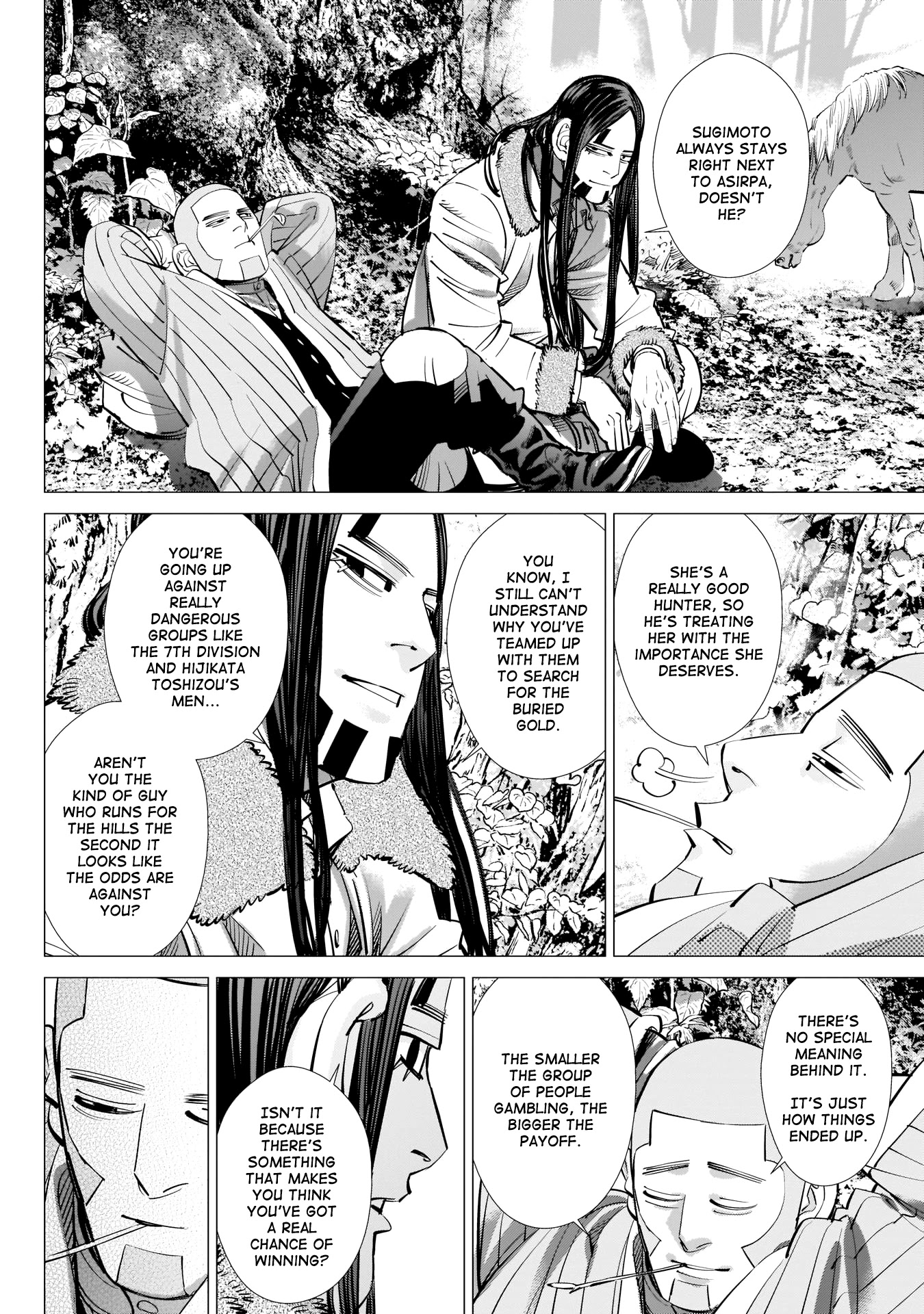Golden Kamui Chapter 241 page 4 - Chapter 241: The Kamuy That Vanished