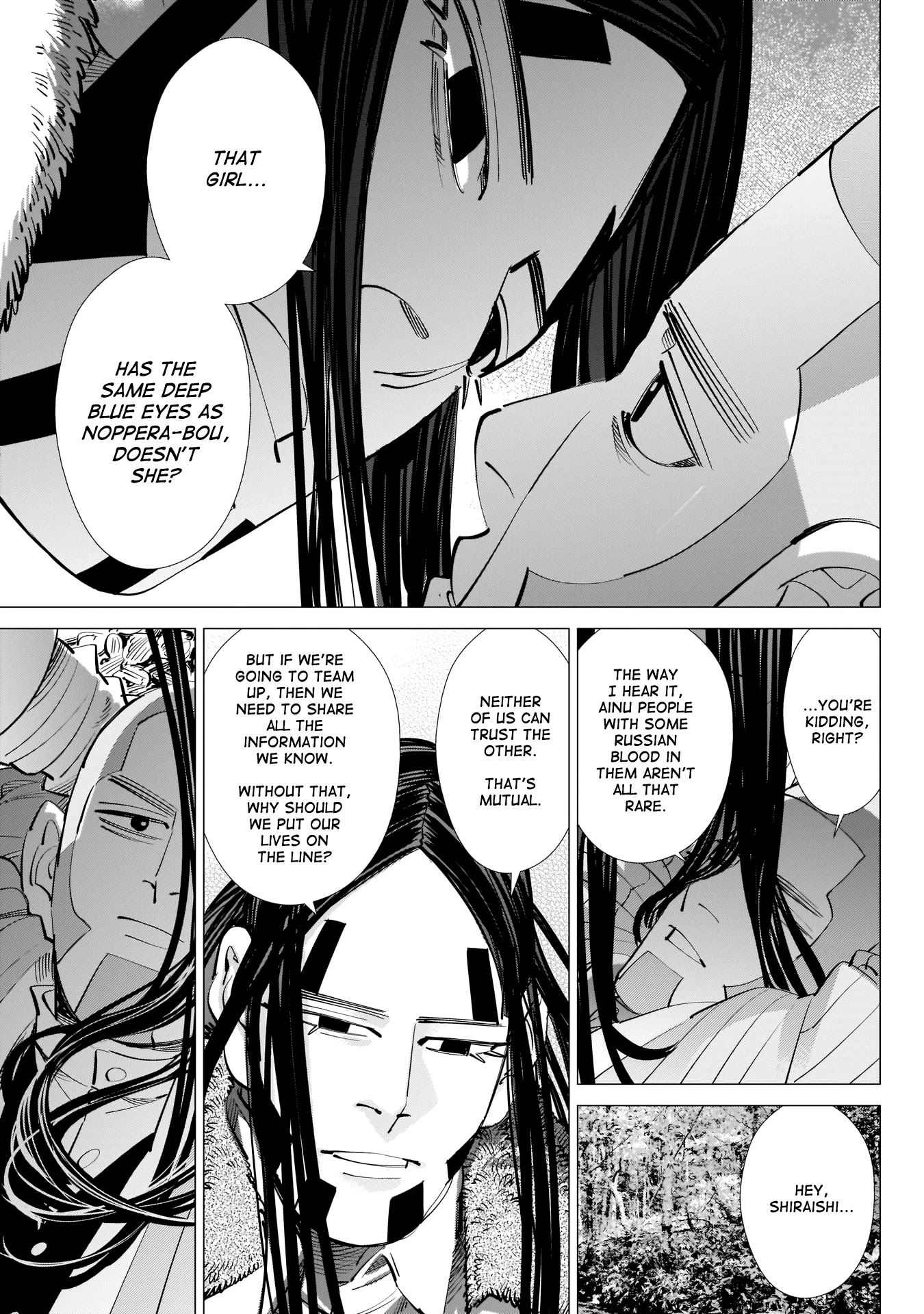 Golden Kamui Chapter 241 page 5 - Chapter 241: The Kamuy That Vanished