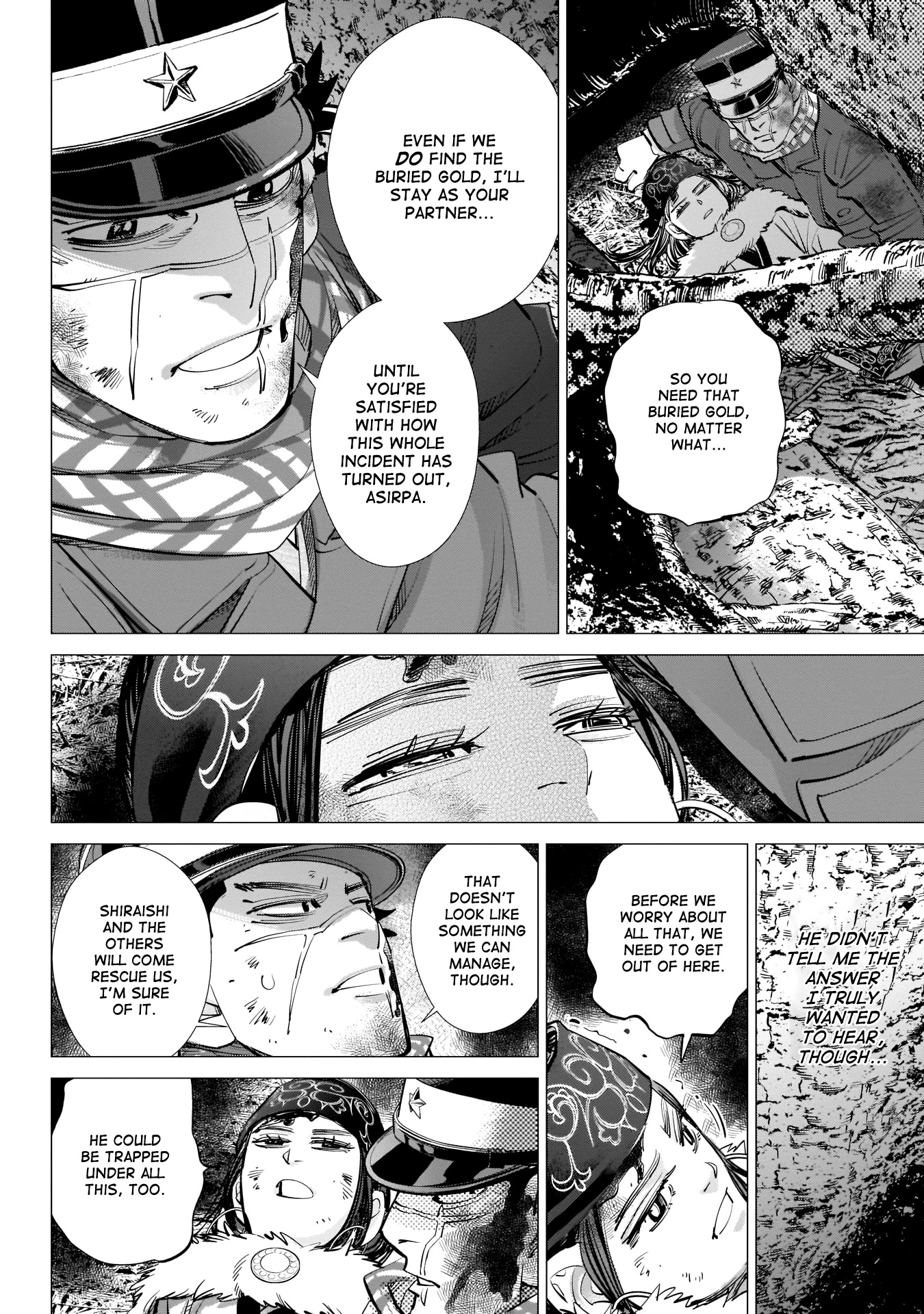 Golden Kamui Chapter 242 page 10 - Chapter 242: Each in Turn