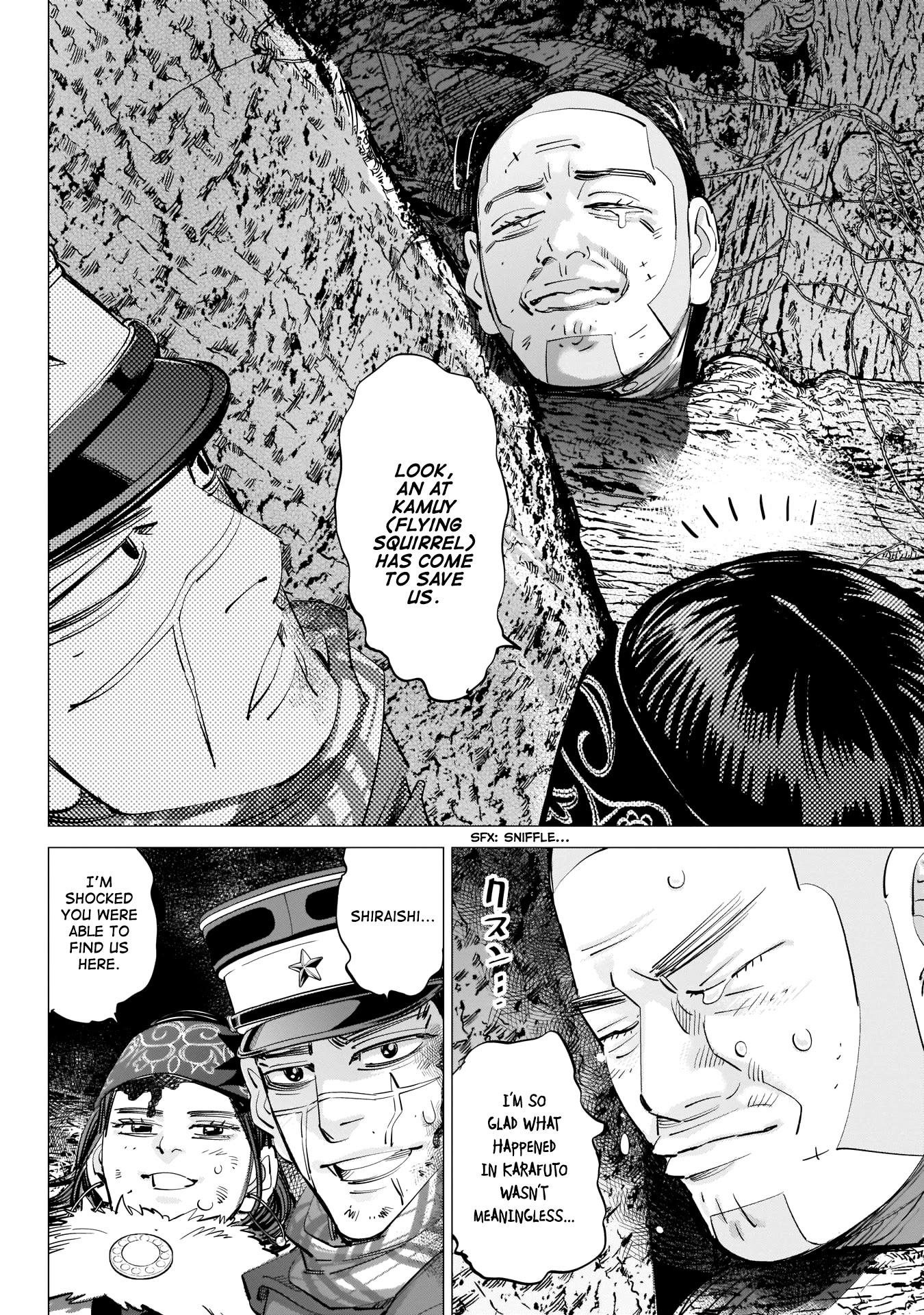 Golden Kamui Chapter 242 page 12 - Chapter 242: Each in Turn