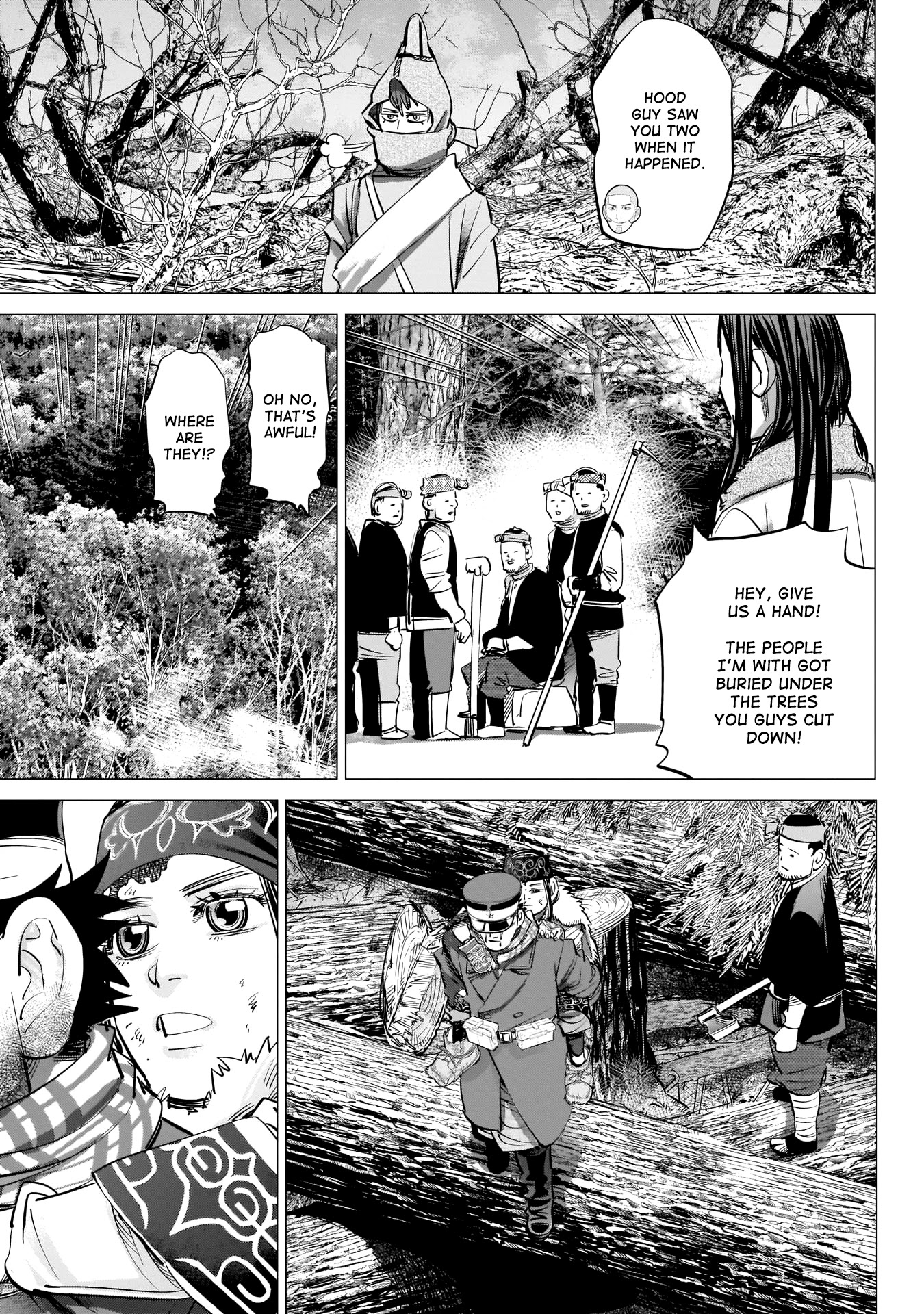 Golden Kamui Chapter 242 page 13 - Chapter 242: Each in Turn