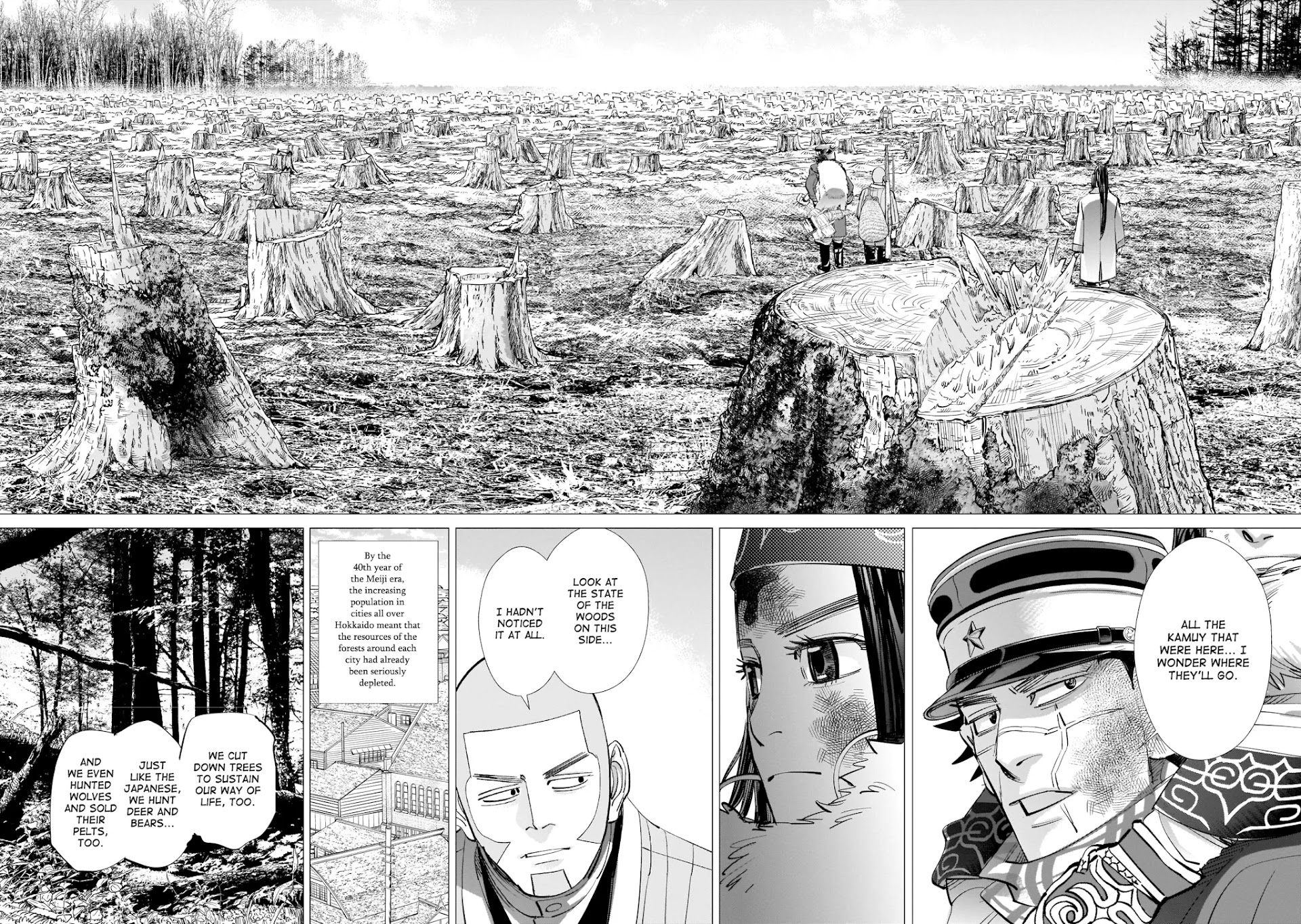 Golden Kamui Chapter 242 page 14 - Chapter 242: Each in Turn