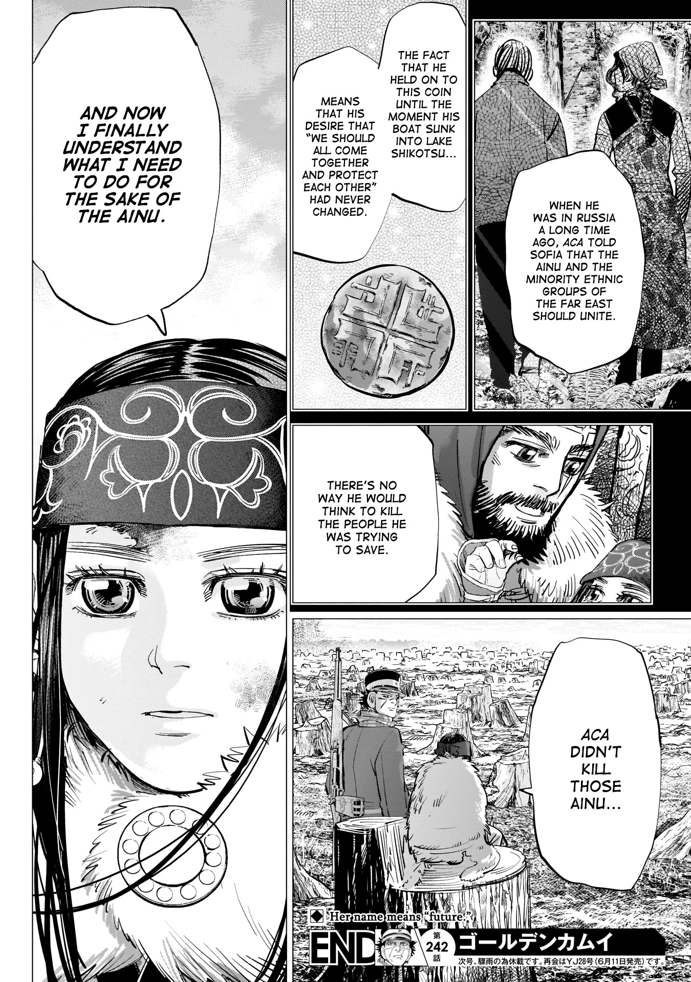 Golden Kamui Chapter 242 page 17 - Chapter 242: Each in Turn