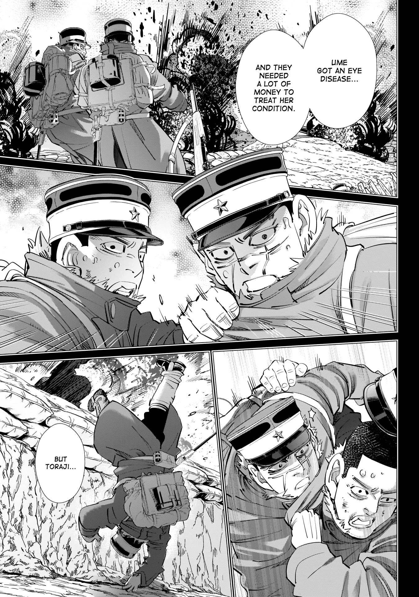Golden Kamui Chapter 242 page 7 - Chapter 242: Each in Turn