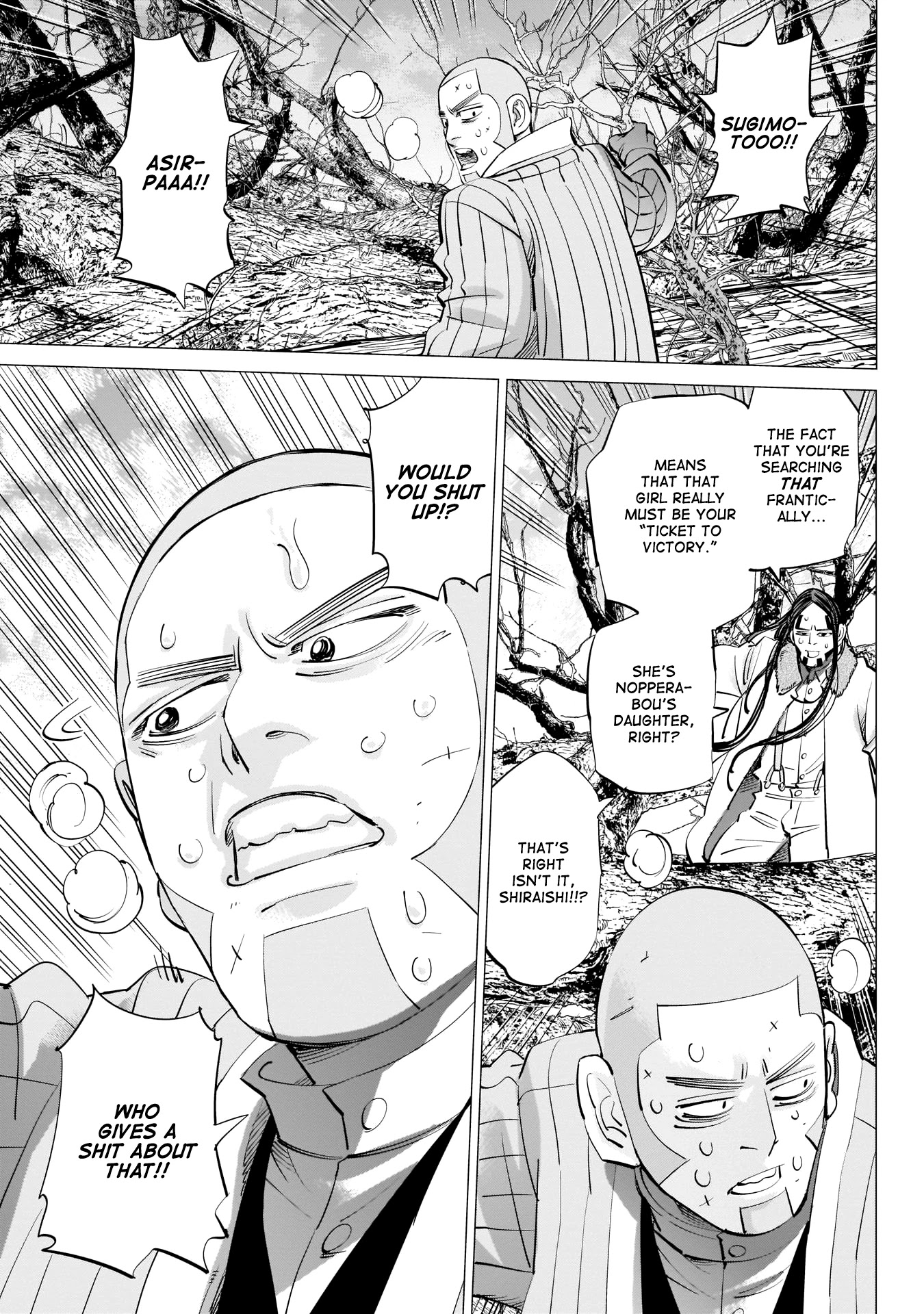 Golden Kamui Chapter 242 page 9 - Chapter 242: Each in Turn