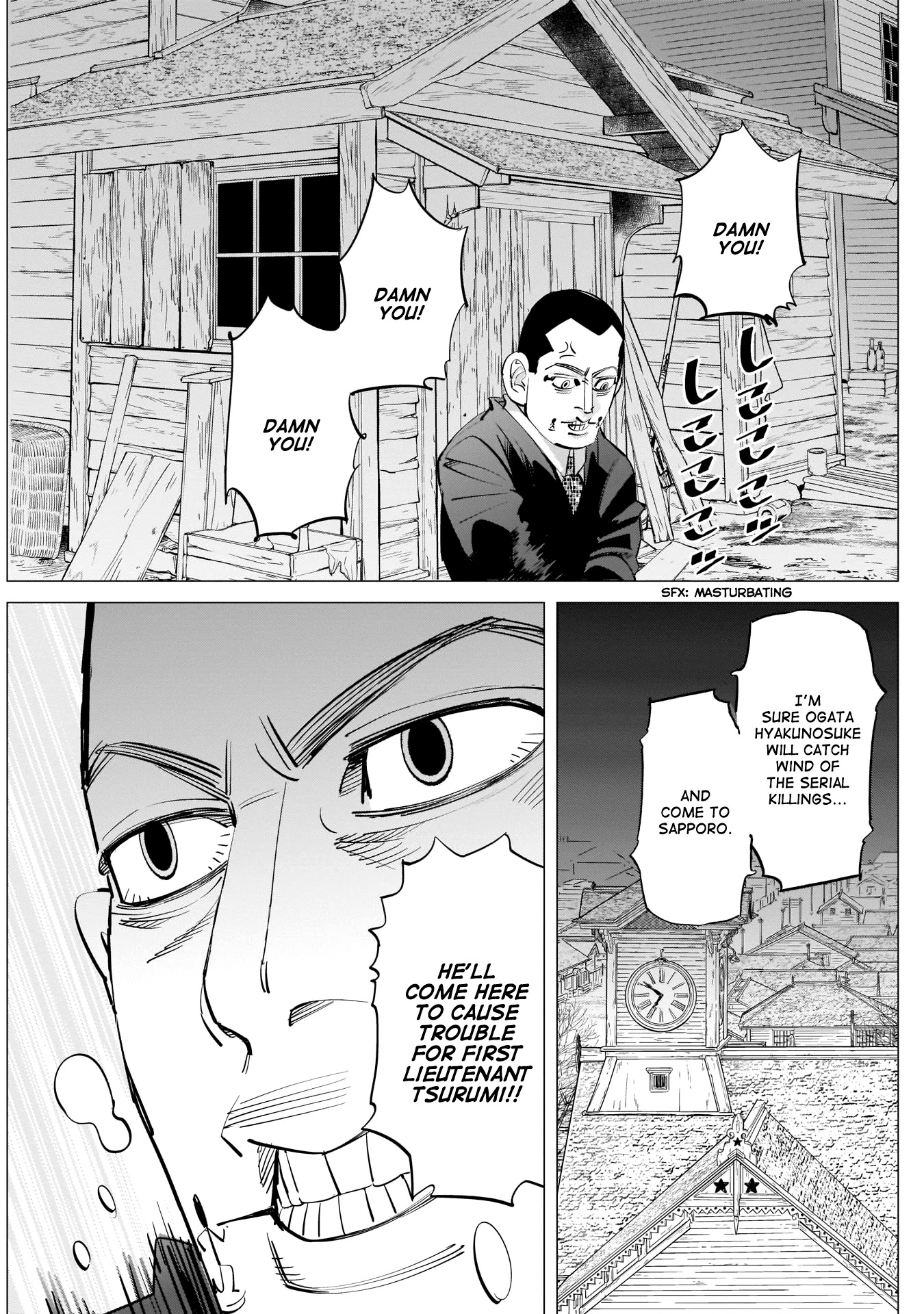 Golden Kamui Chapter 243 page 15 - Chapter 243: The Superior Privates