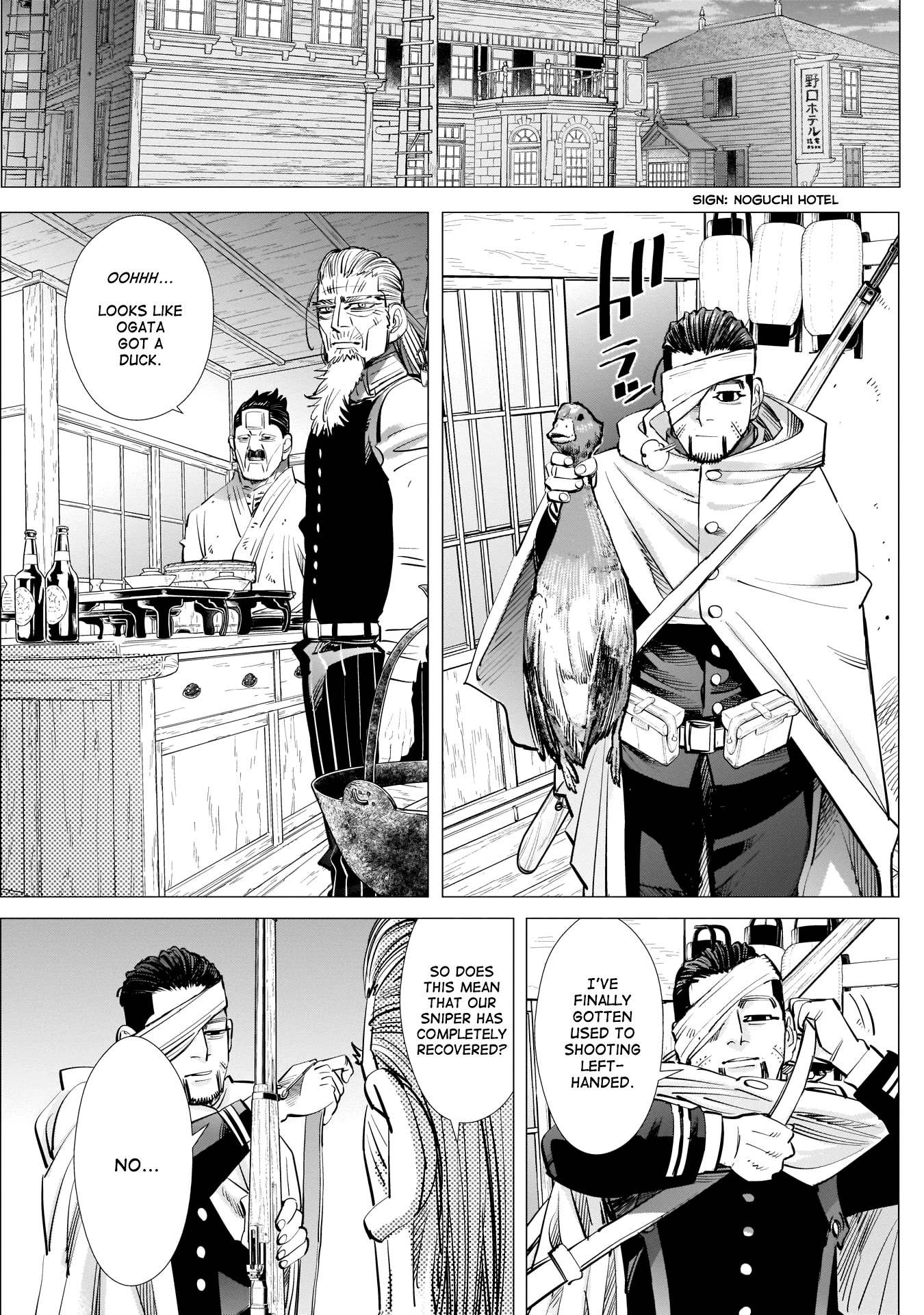Golden Kamui Chapter 243 page 17 - Chapter 243: The Superior Privates