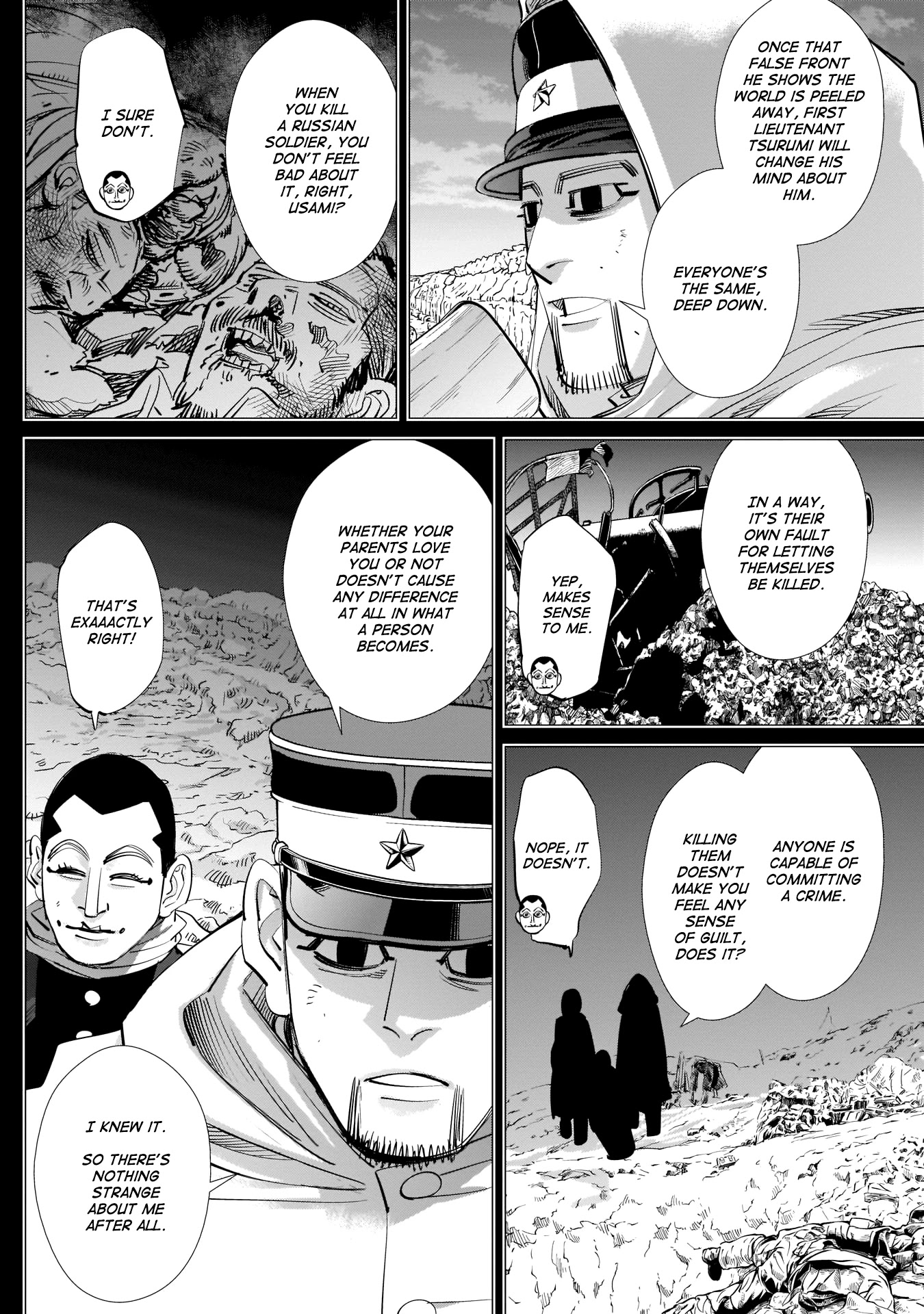 Golden Kamui Chapter 243 page 6 - Chapter 243: The Superior Privates
