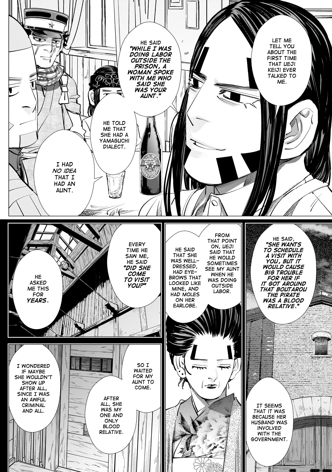 Golden Kamui Chapter 244 page 14 - Chapter 244: Landing in Otaru