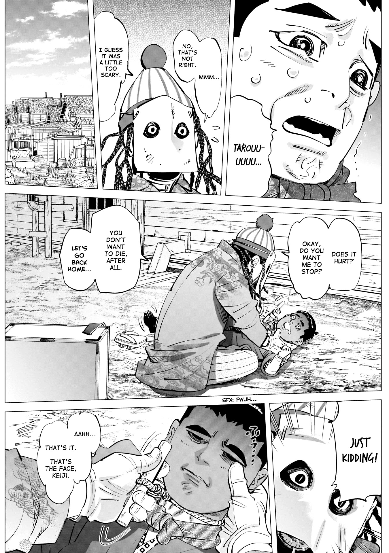 Golden Kamui Chapter 244 page 17 - Chapter 244: Landing in Otaru