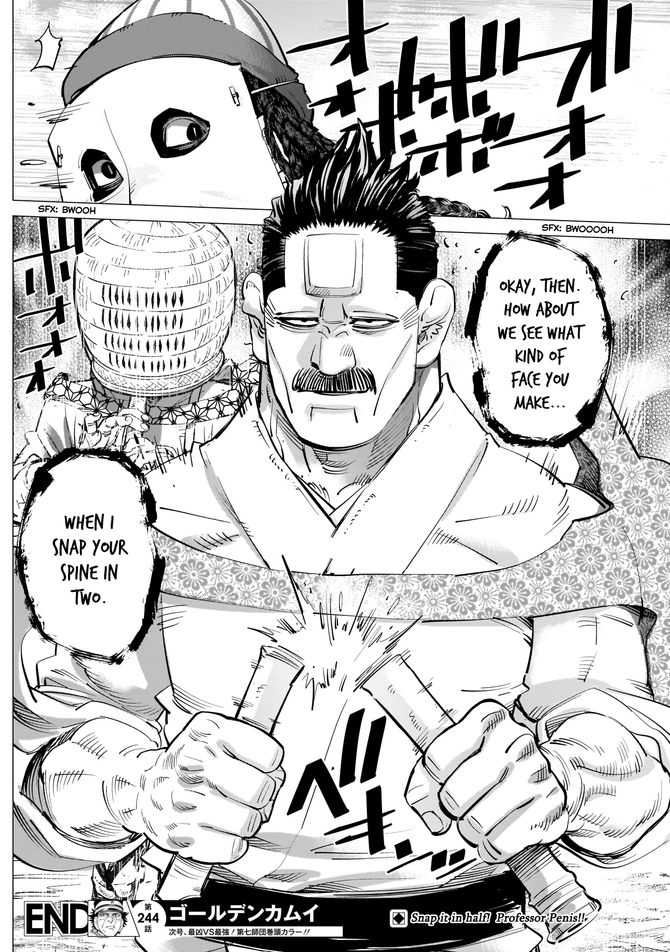 Golden Kamui Chapter 244 page 18 - Chapter 244: Landing in Otaru