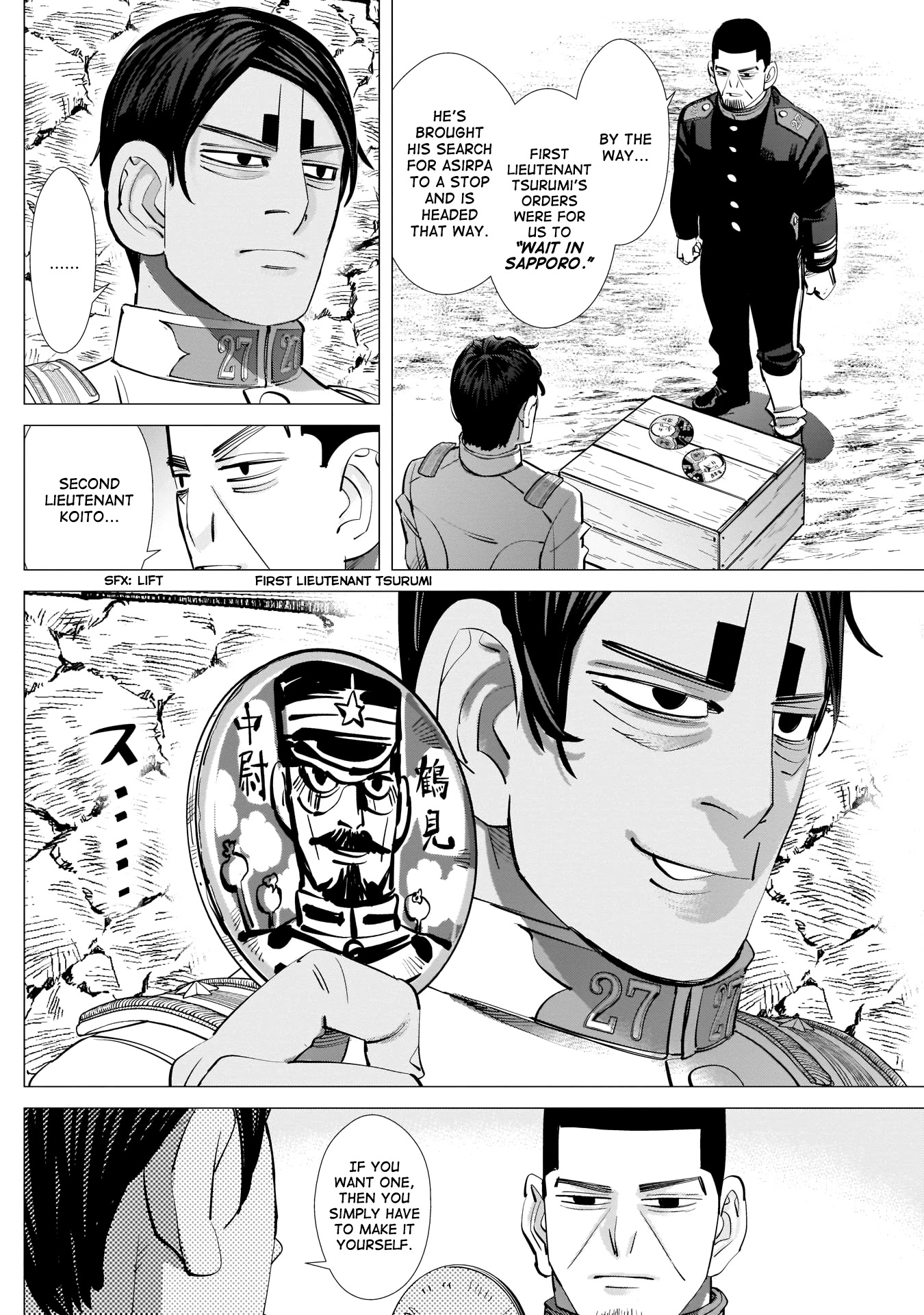 Golden Kamui Chapter 244 page 8 - Chapter 244: Landing in Otaru