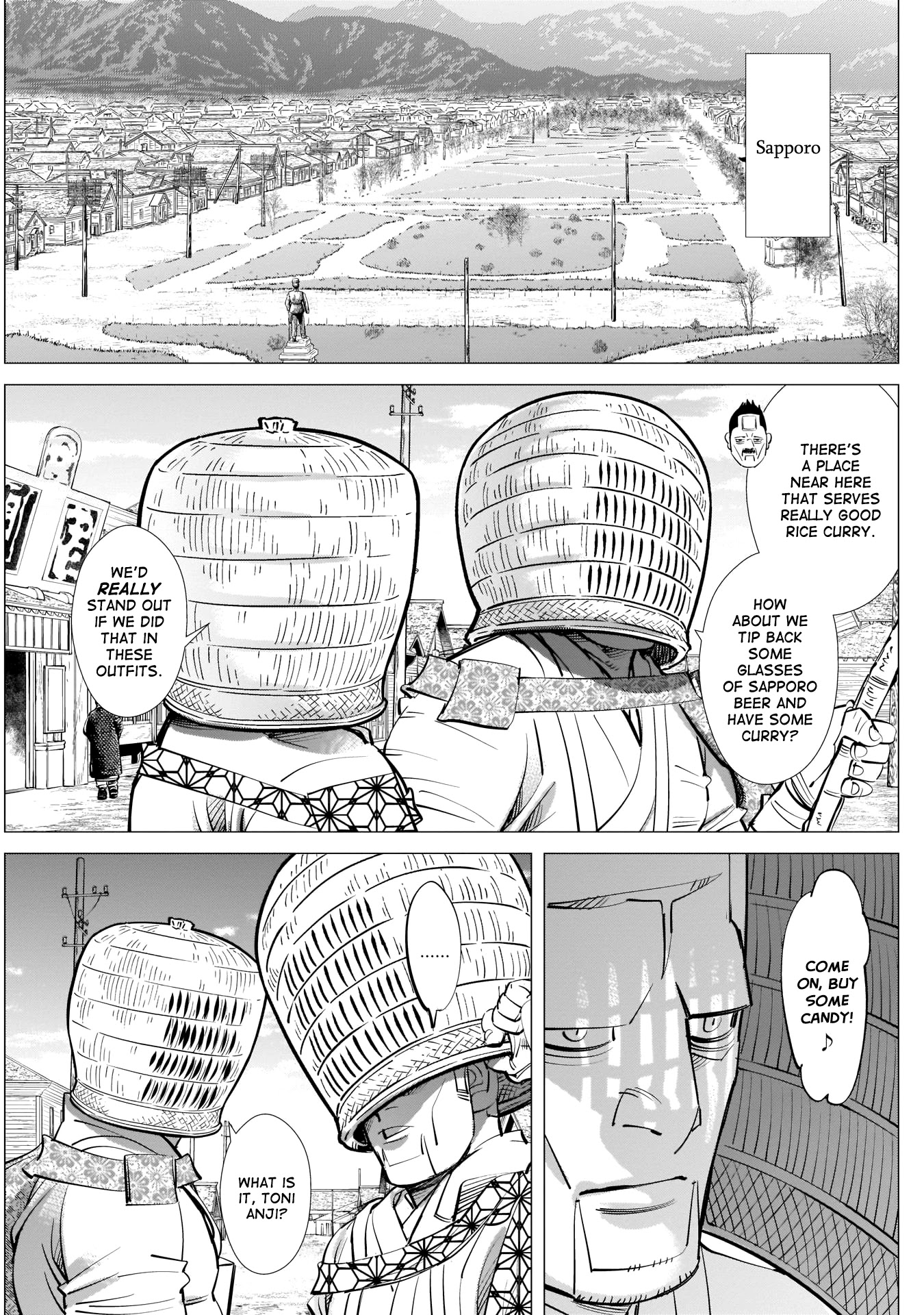 Golden Kamui Chapter 244 page 9 - Chapter 244: Landing in Otaru