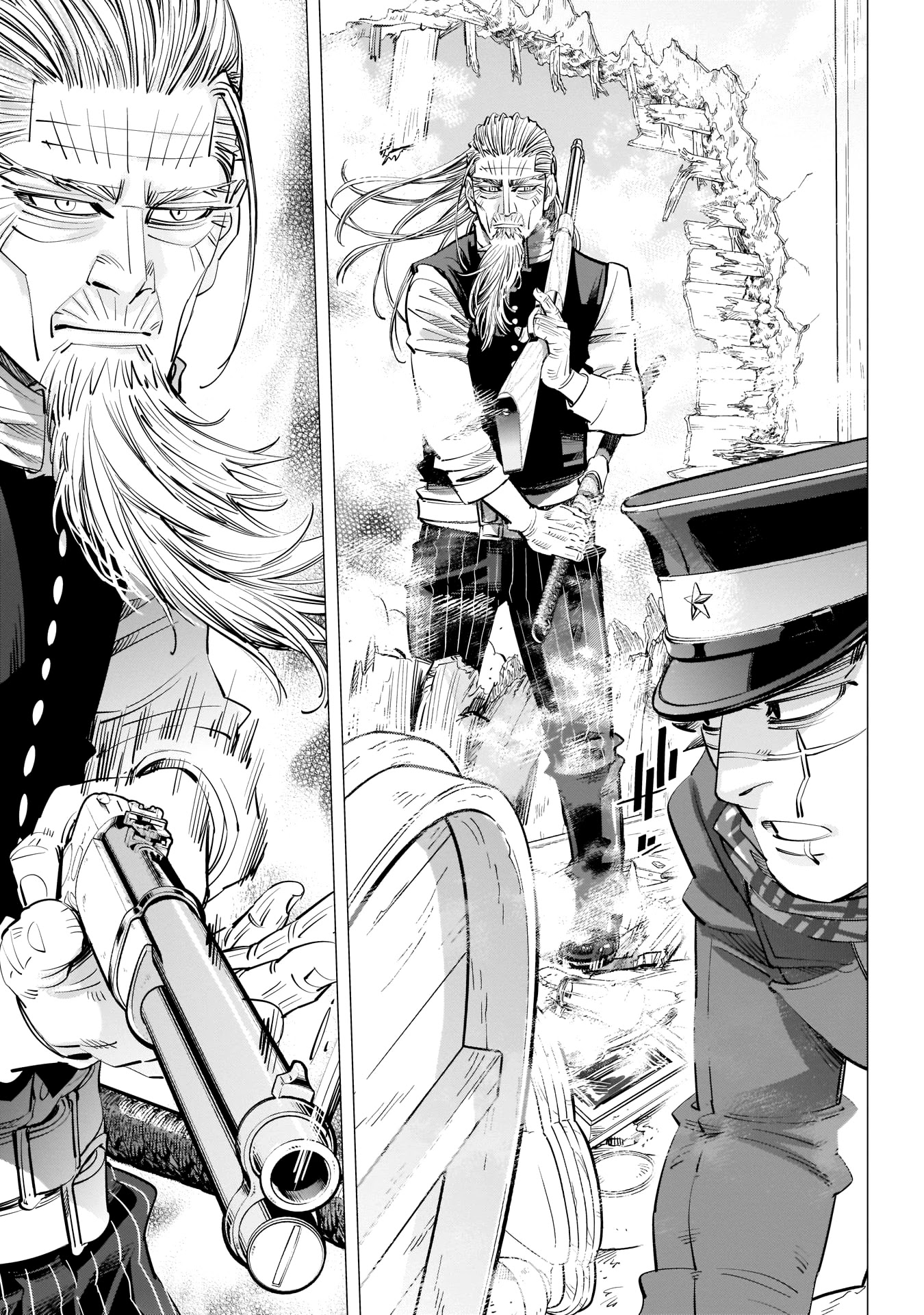 Golden Kamui Chapter 245 page 10 - Chapter 245: Town of Reunions