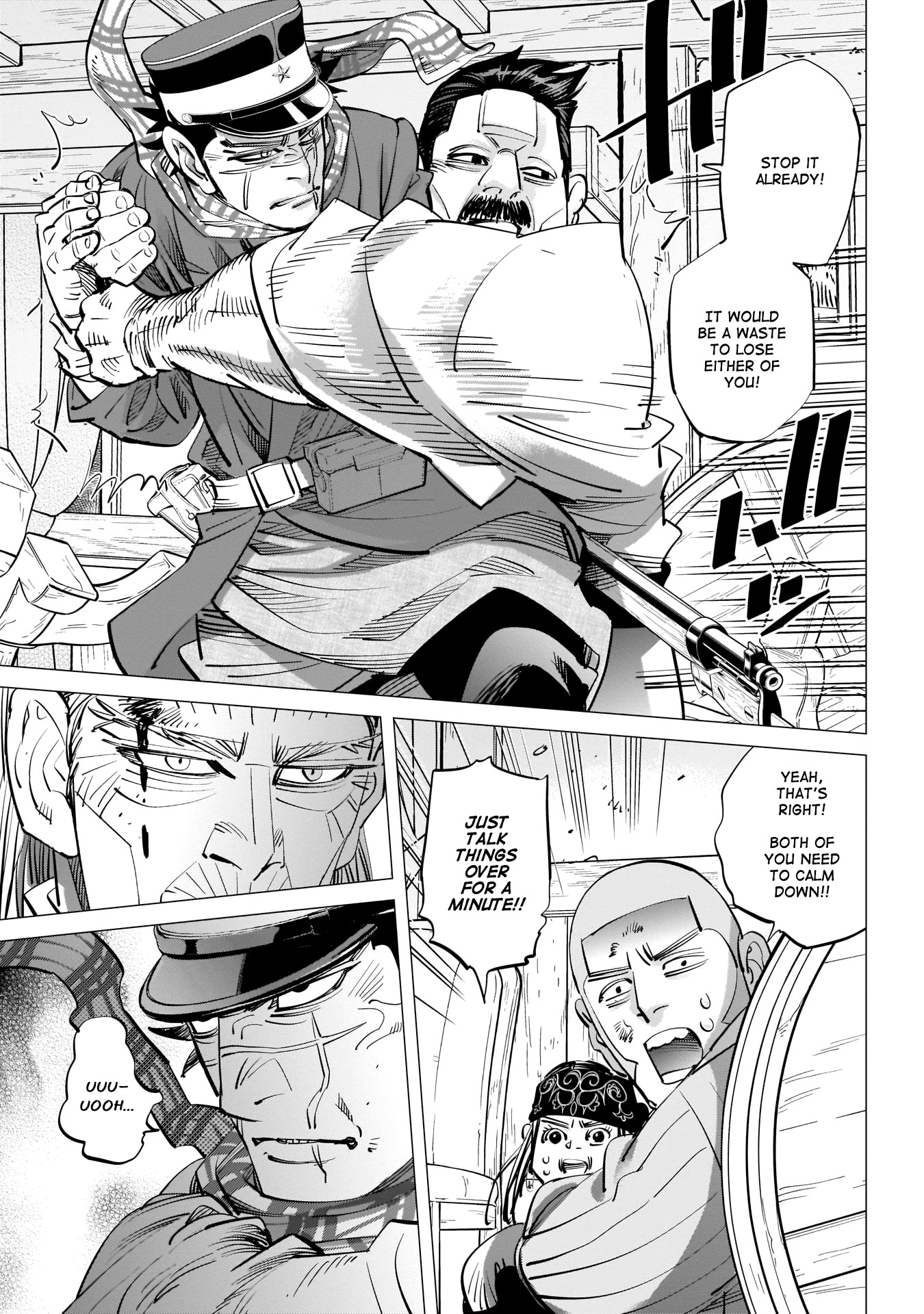 Golden Kamui Chapter 245 page 16 - Chapter 245: Town of Reunions