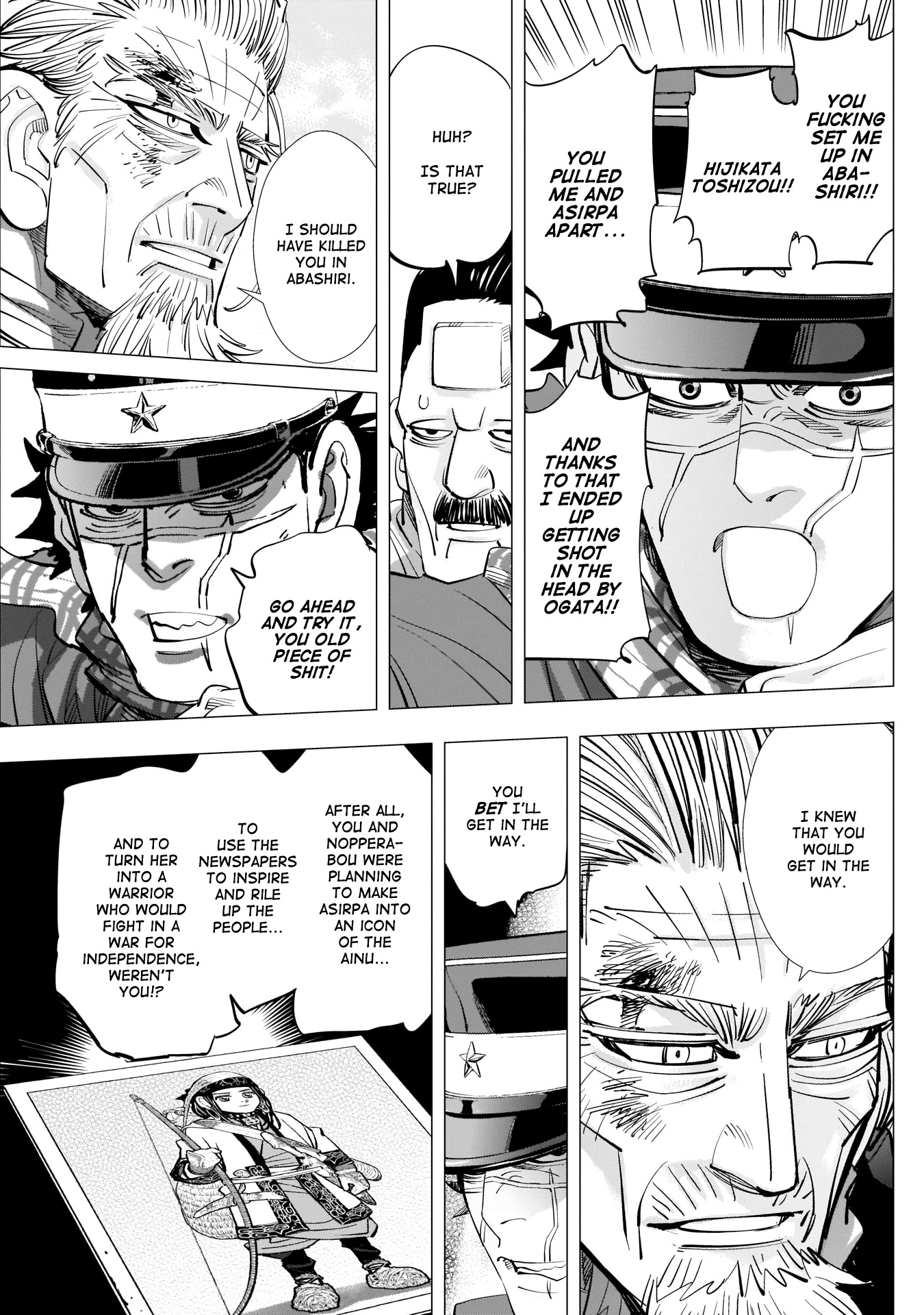 Golden Kamui Chapter 246 page 11 - Chapter 246: The Icon of the Ainu