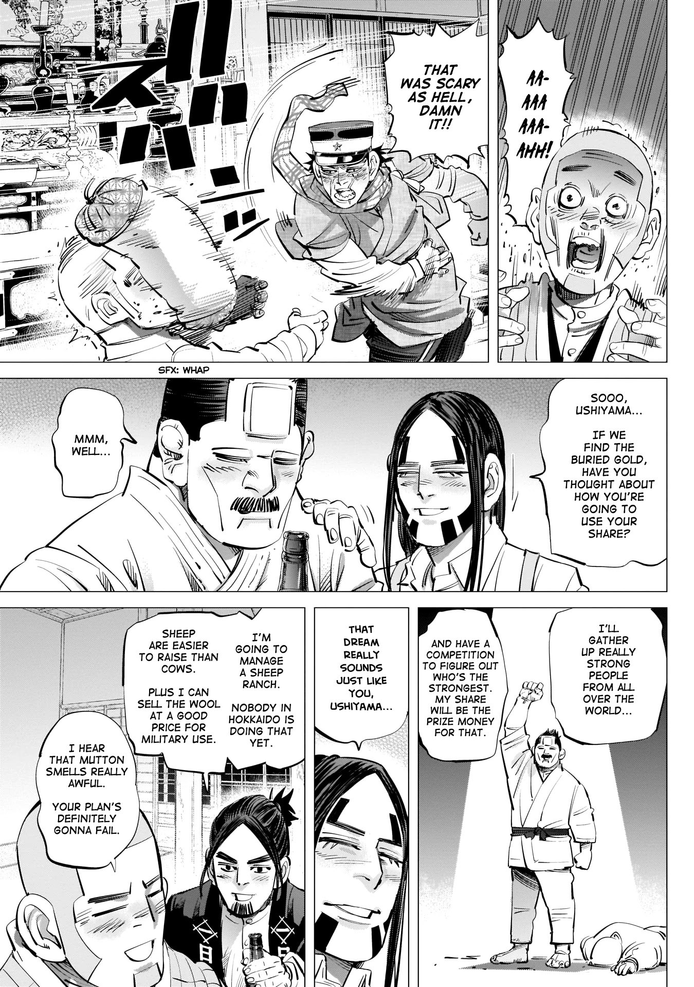 Golden Kamui Chapter 247 page 13 - Chapter 247: Rule