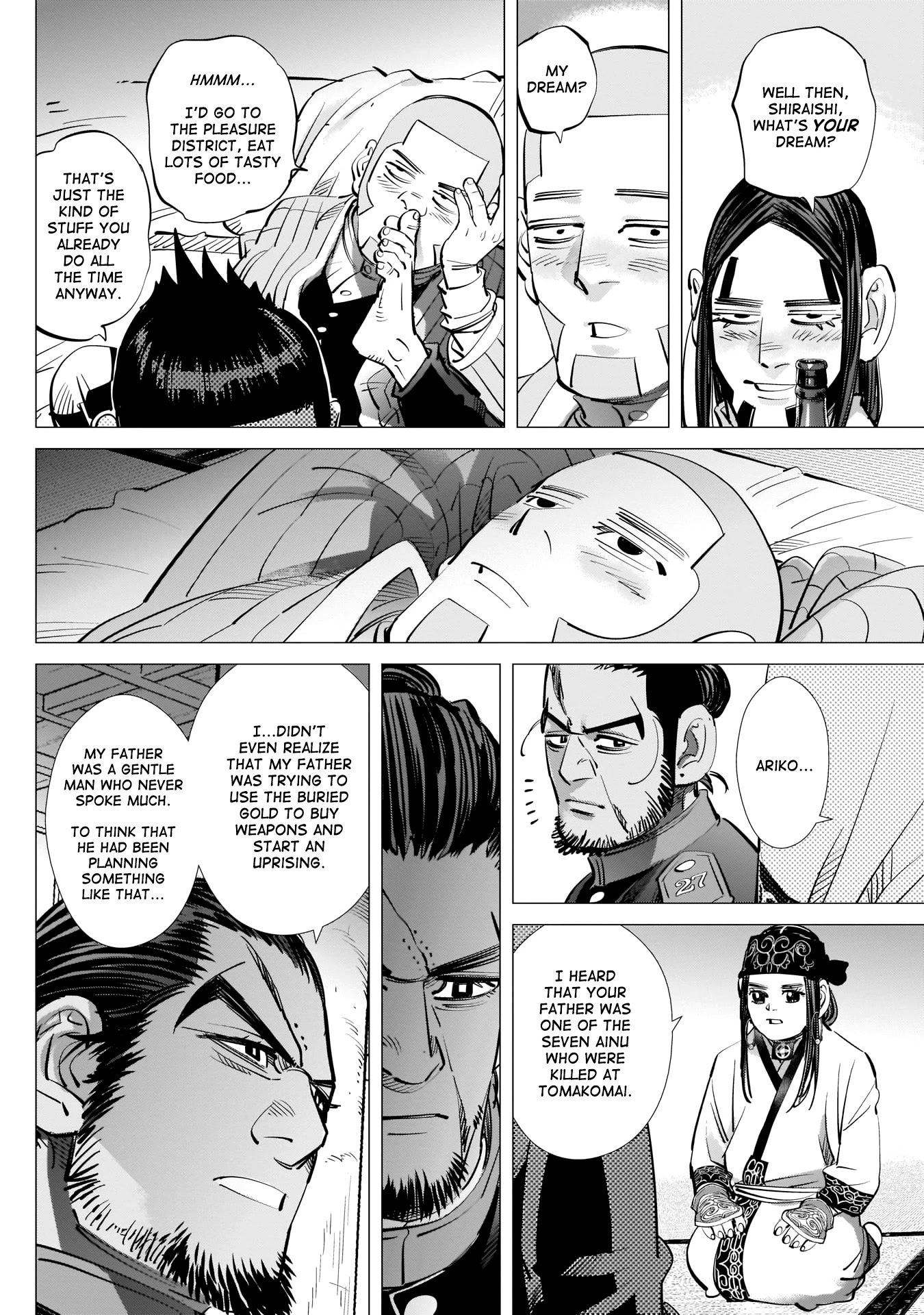 Golden Kamui Chapter 247 page 14 - Chapter 247: Rule