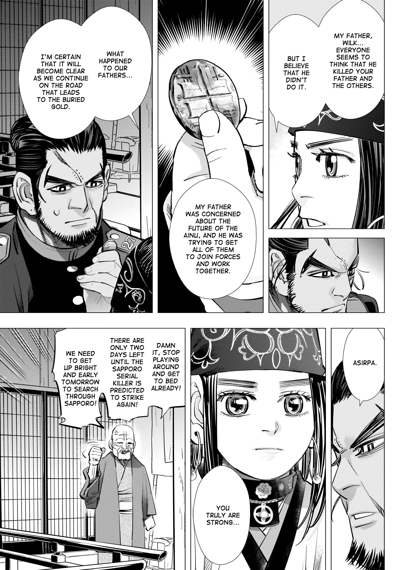 Golden Kamui Chapter 247 page 15 - Chapter 247: Rule