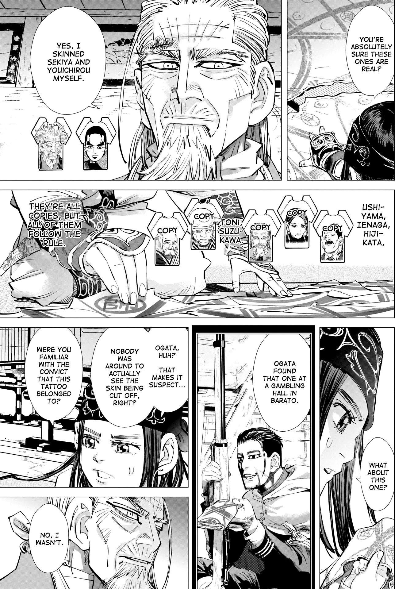 Golden Kamui Chapter 247 page 3 - Chapter 247: Rule