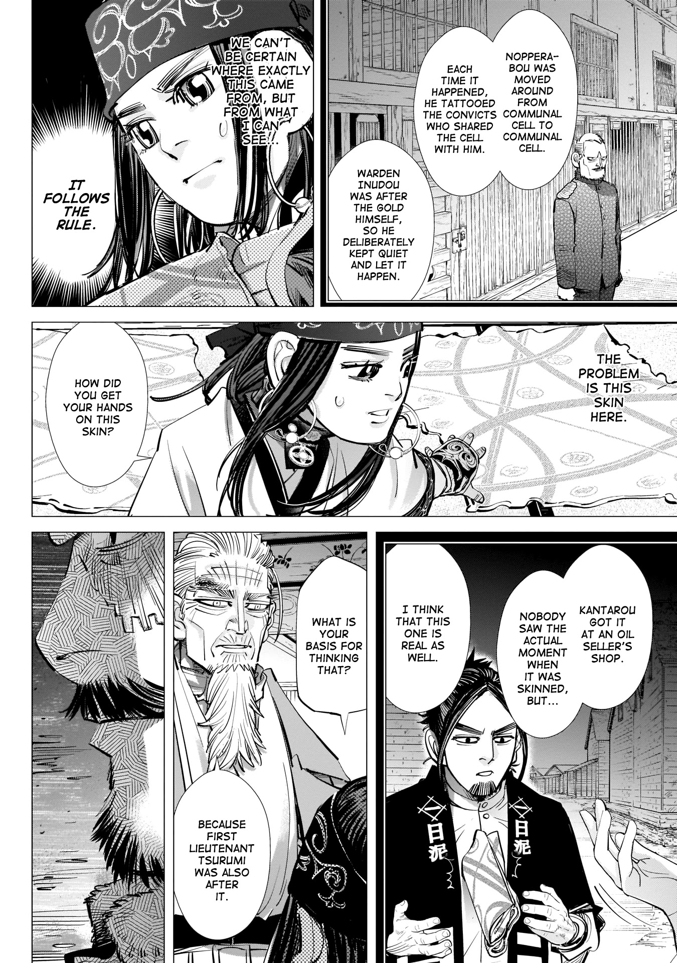 Golden Kamui Chapter 247 page 4 - Chapter 247: Rule