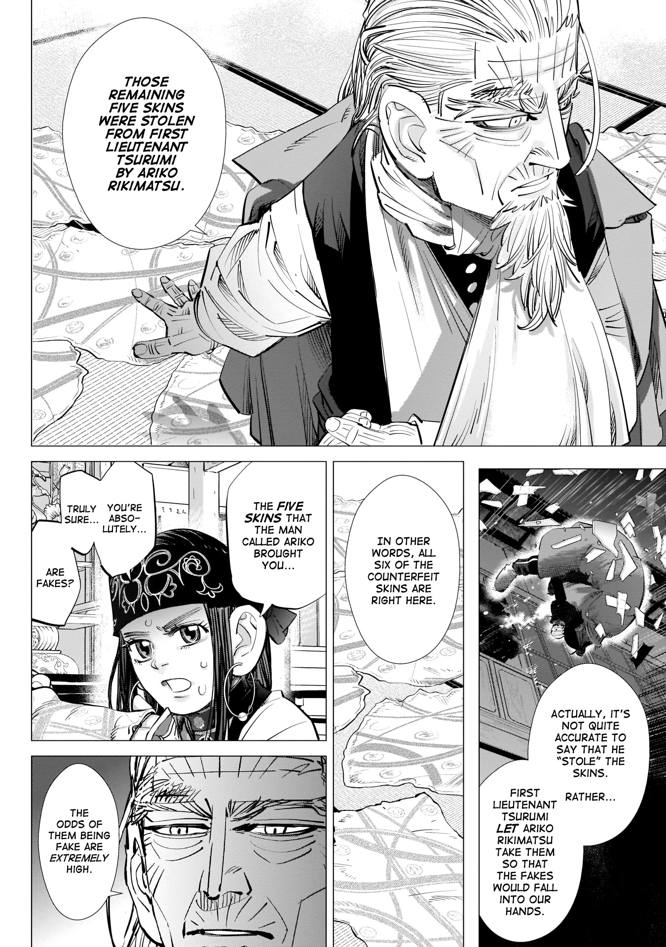 Golden Kamui Chapter 247 page 6 - Chapter 247: Rule