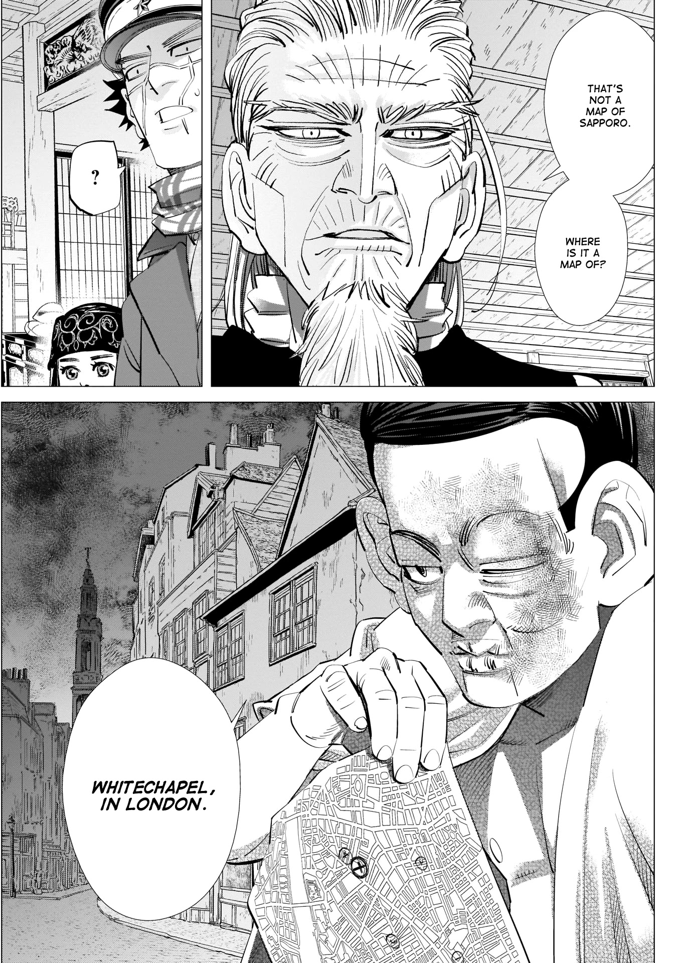 Golden Kamui Chapter 248 page 13 - Chapter 248: Church