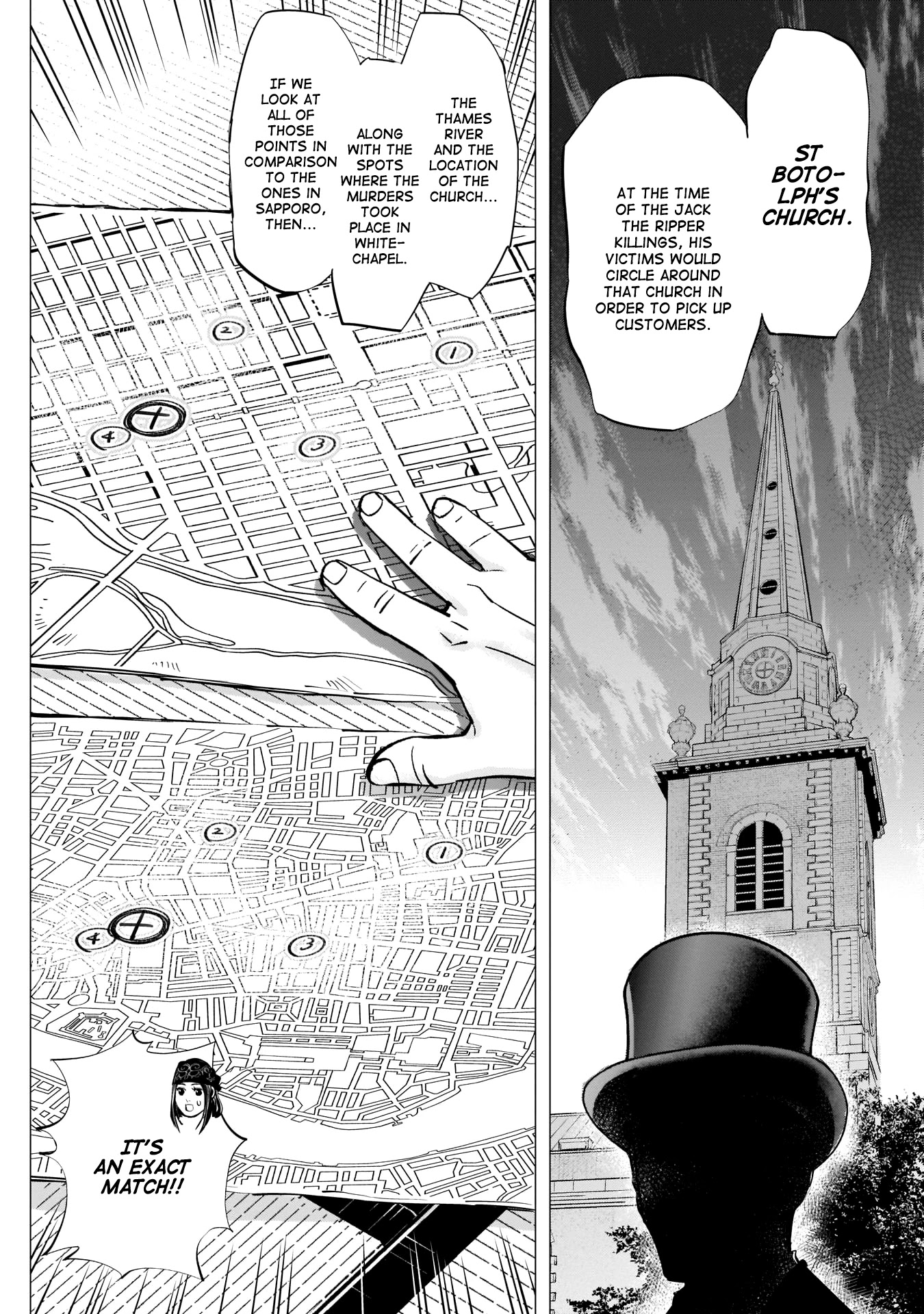 Golden Kamui Chapter 248 page 14 - Chapter 248: Church