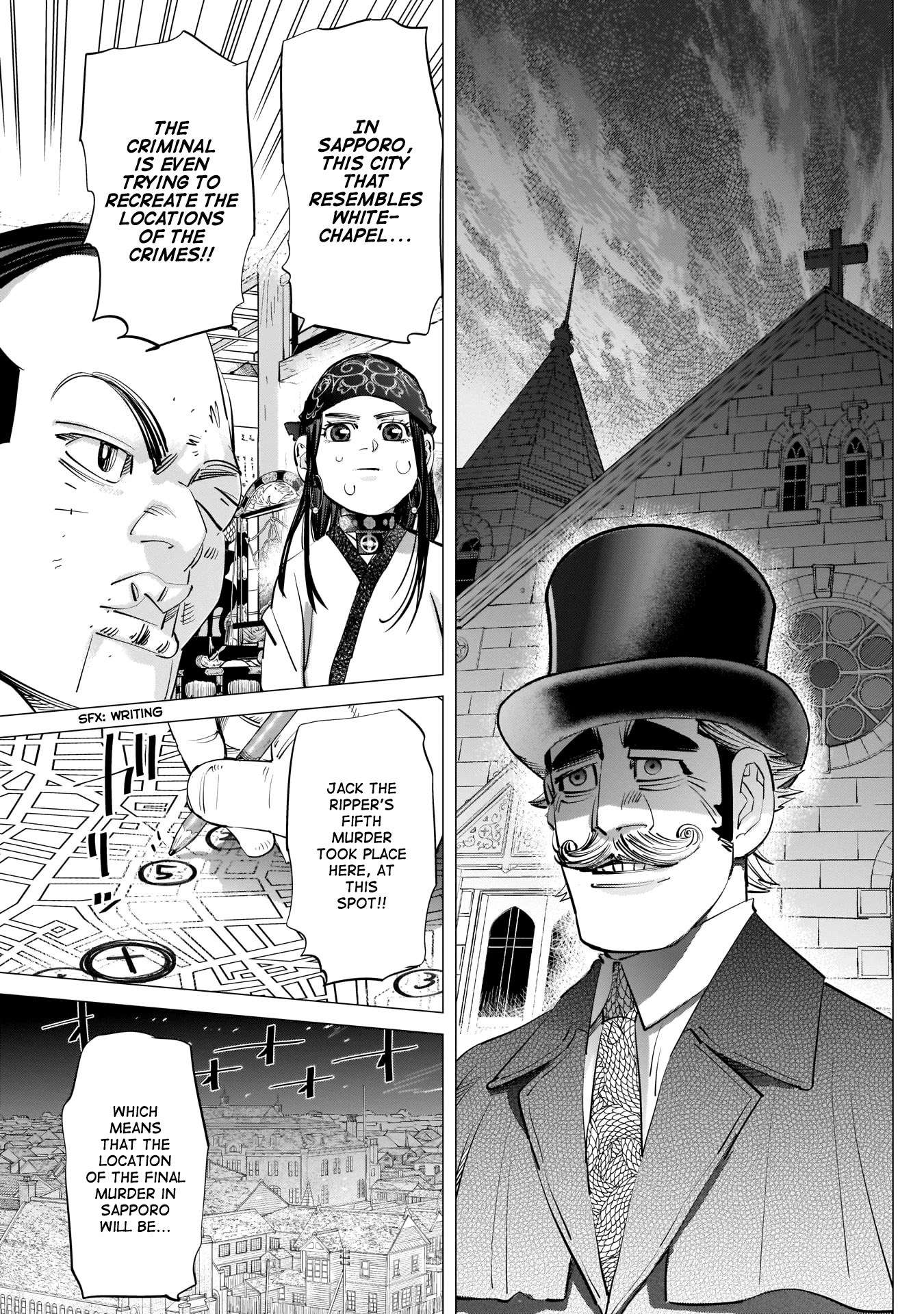 Golden Kamui Chapter 248 page 15 - Chapter 248: Church