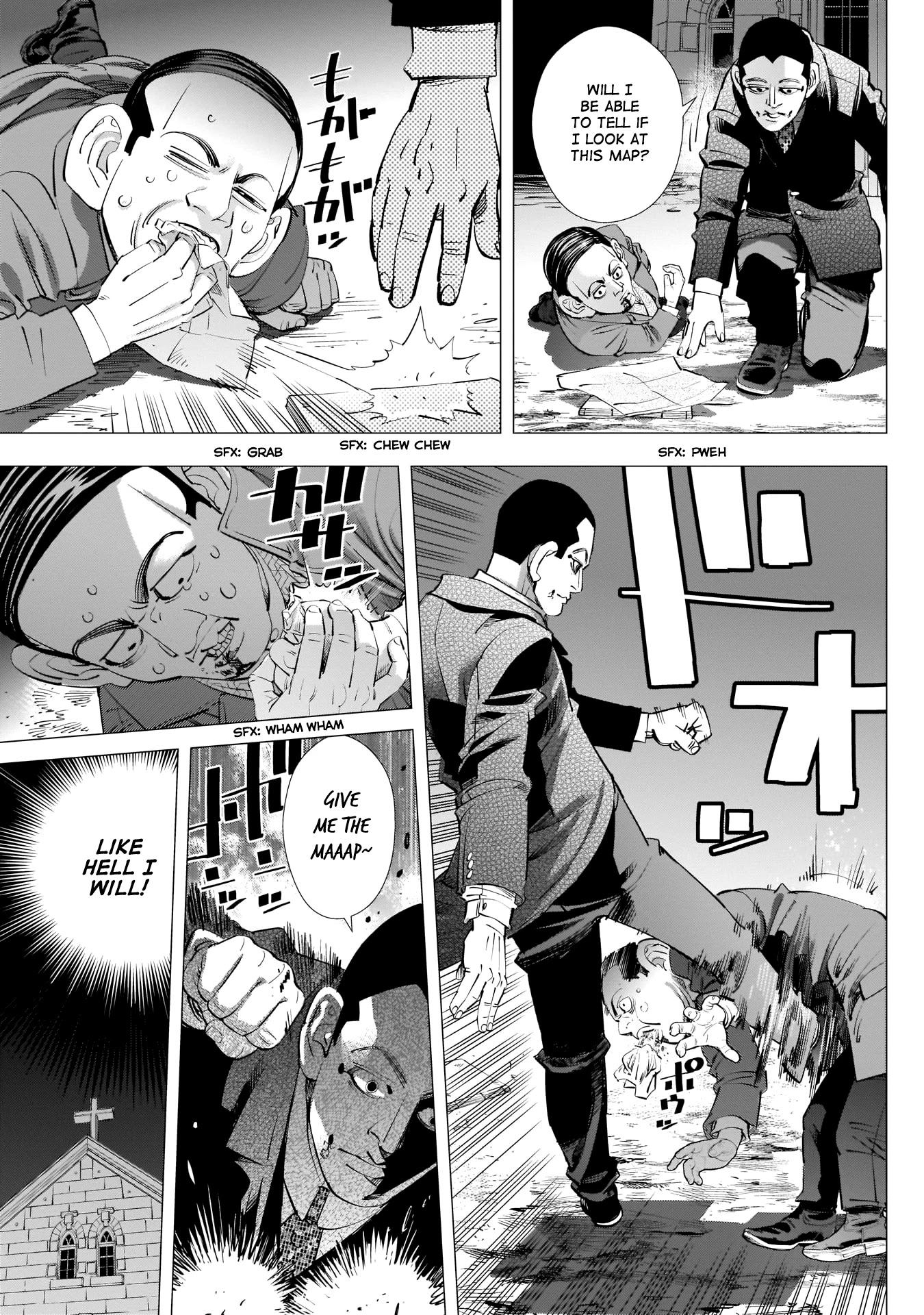 Golden Kamui Chapter 248 page 3 - Chapter 248: Church