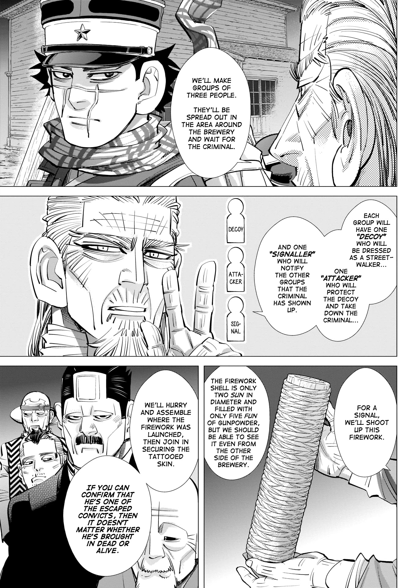 Golden Kamui Chapter 249 page 5 - Chapter 249: Various Dreams
