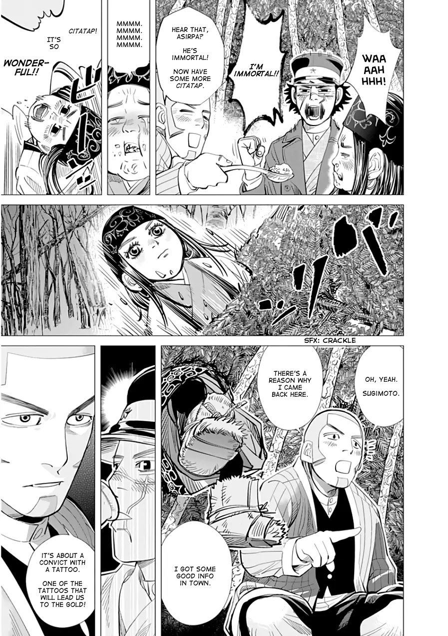 Golden Kamui Chapter 25 page 15 - Chapter 25: Yuk