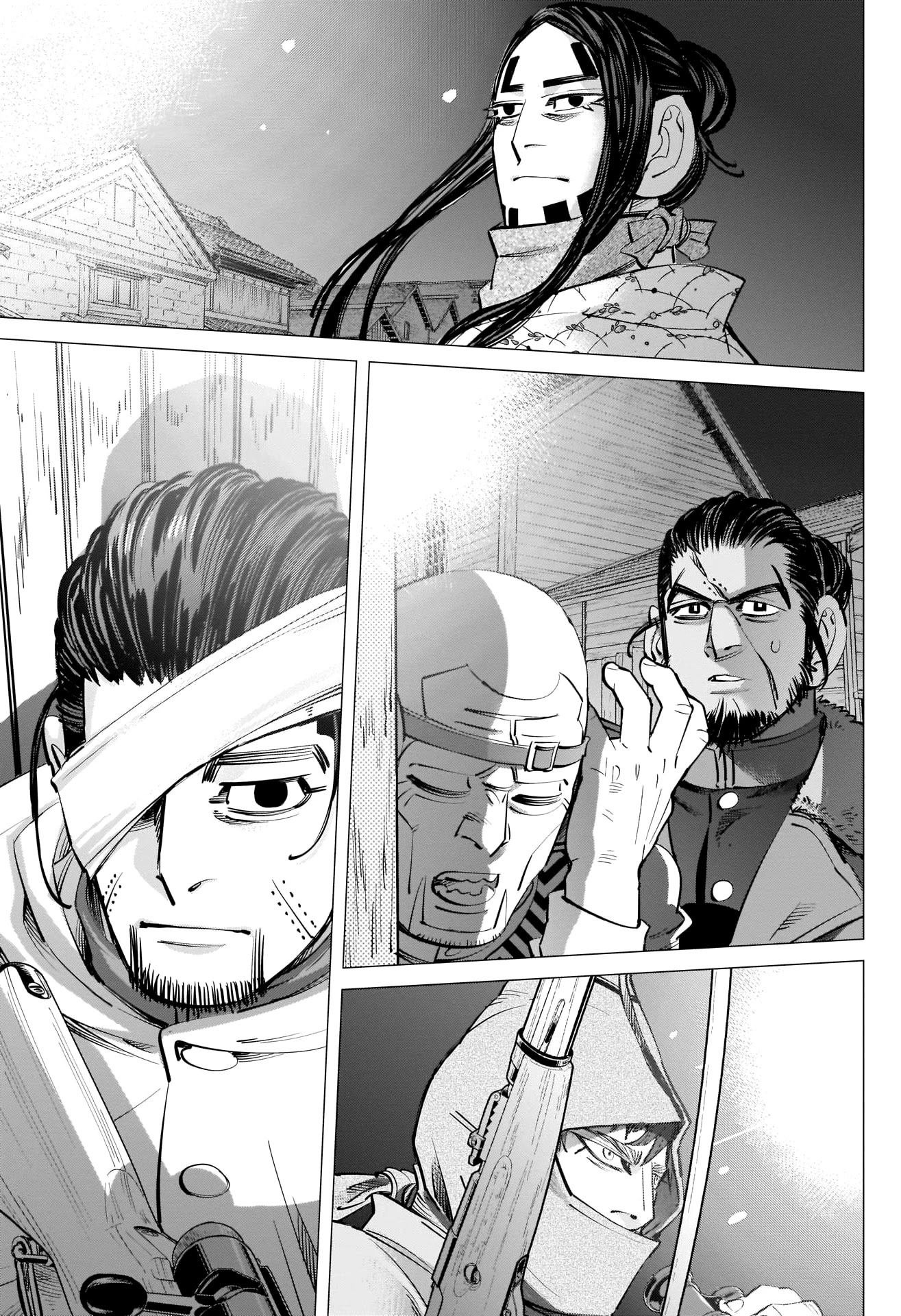 Golden Kamui Chapter 250 page 13 - Chapter 250: Fireworks