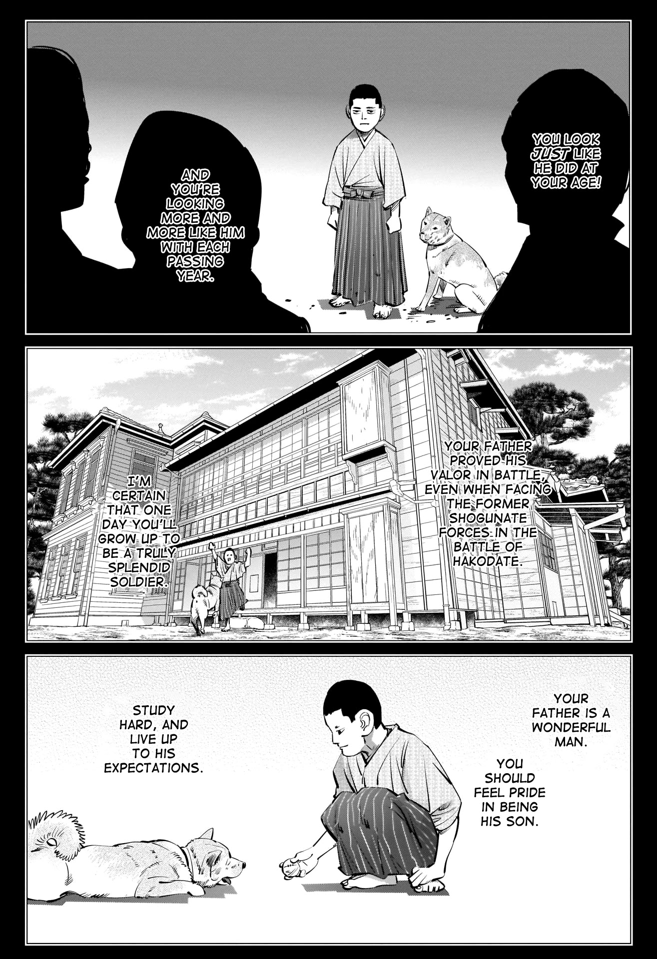 Golden Kamui Chapter 250 page 14 - Chapter 250: Fireworks