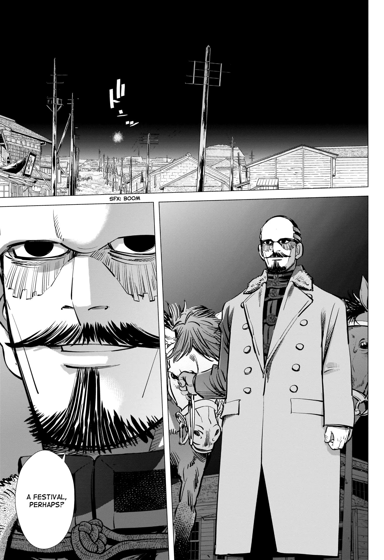 Golden Kamui Chapter 250 page 17 - Chapter 250: Fireworks