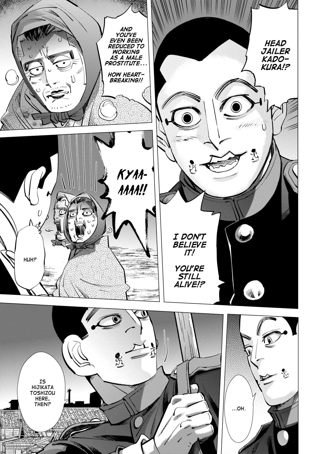 Golden Kamui Chapter 250 page 7 - Chapter 250: Fireworks