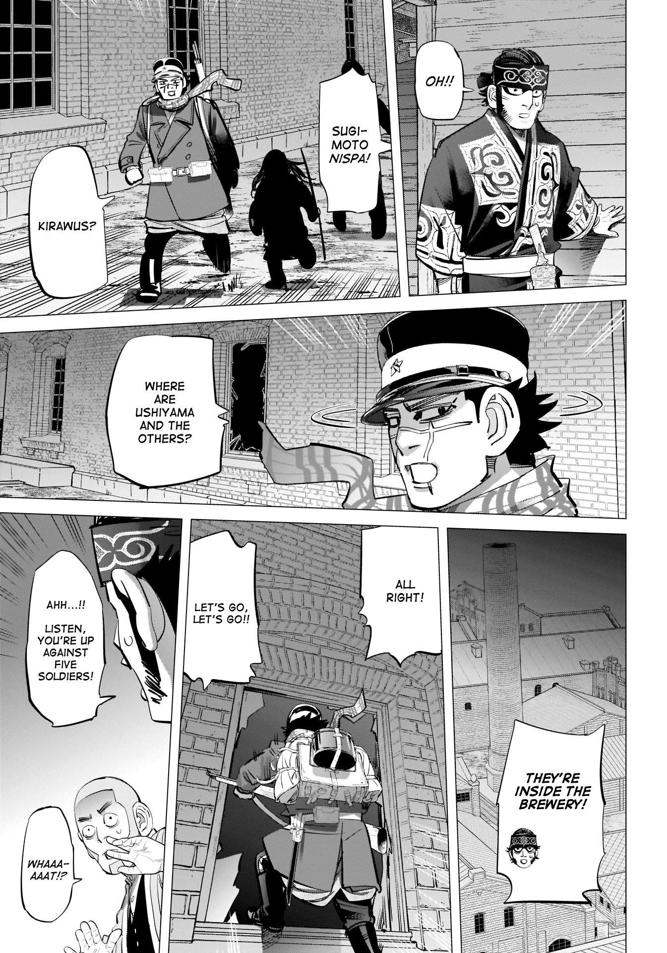 Golden Kamui Chapter 251 page 16 - Chapter 251: Sapporo Brewery