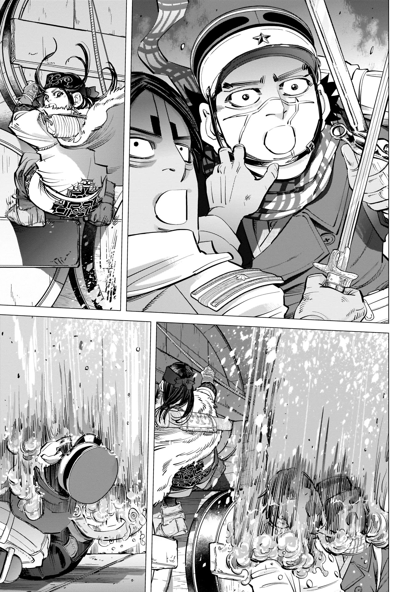 Golden Kamui Chapter 252 page 7 - Chapter 252: The Beer Storage Room