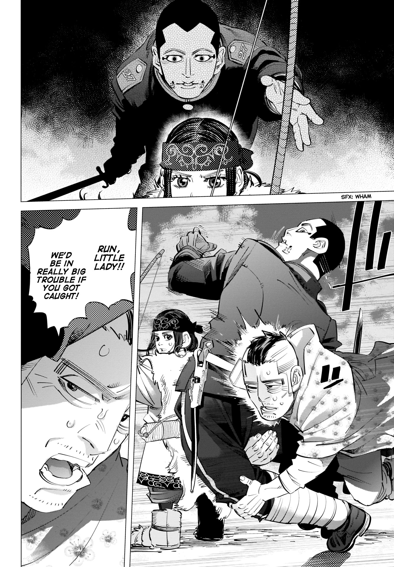 Golden Kamui Chapter 253 page 12 - Chapter 253: Her Father's Sullied Name