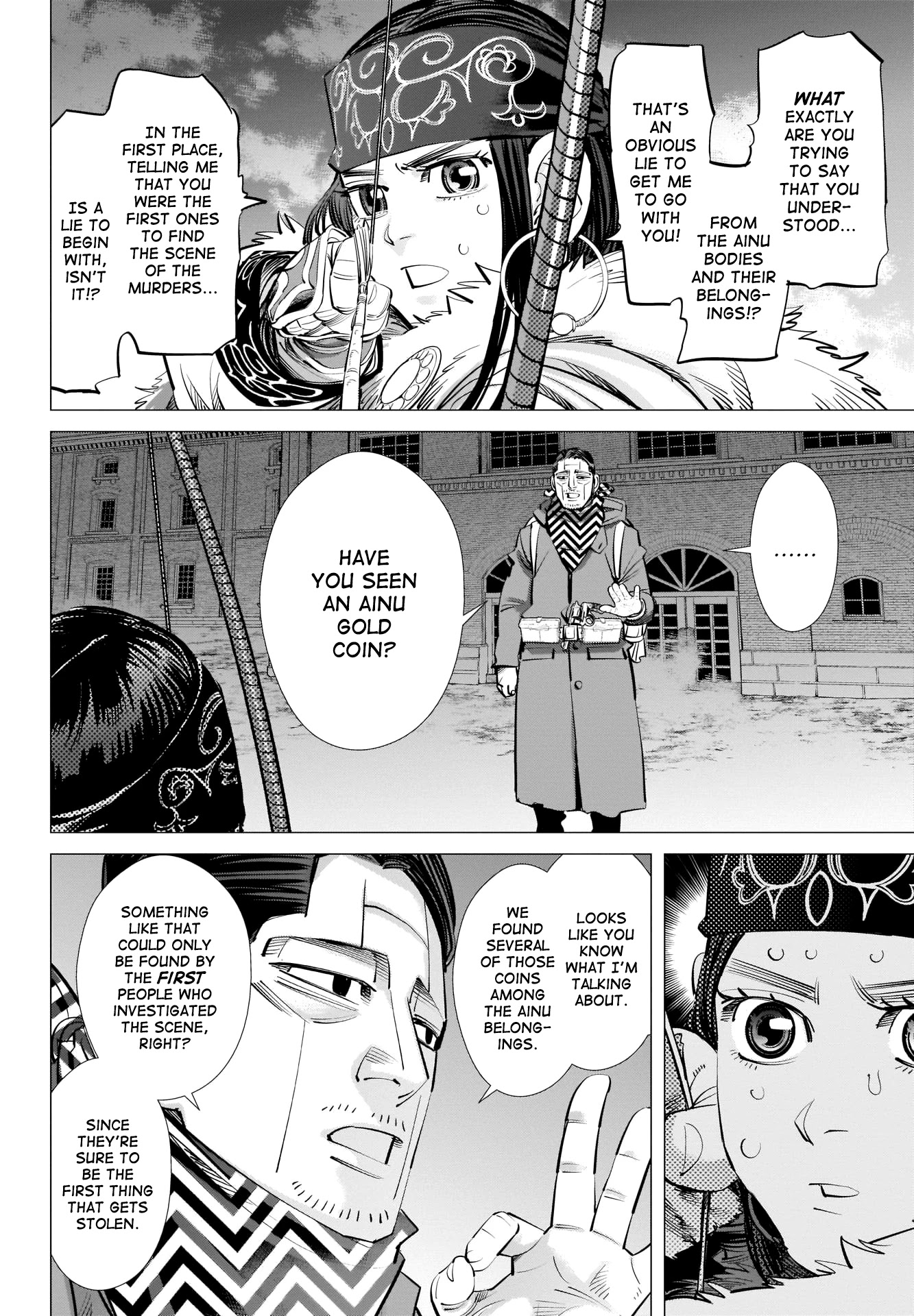 Golden Kamui Chapter 253 page 8 - Chapter 253: Her Father's Sullied Name
