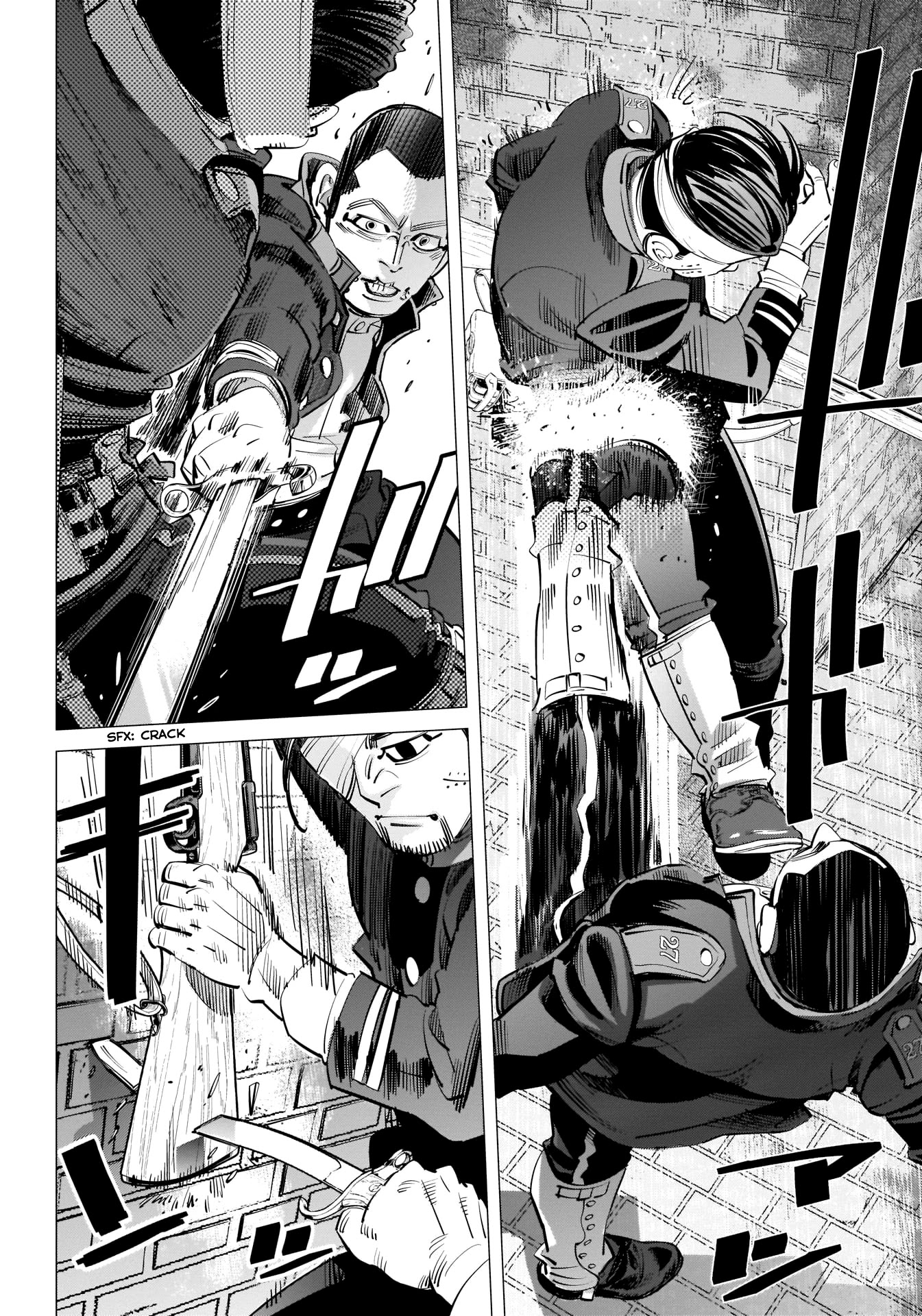 Golden Kamui Chapter 254 page 11 - Chapter 254: Cornered Rat